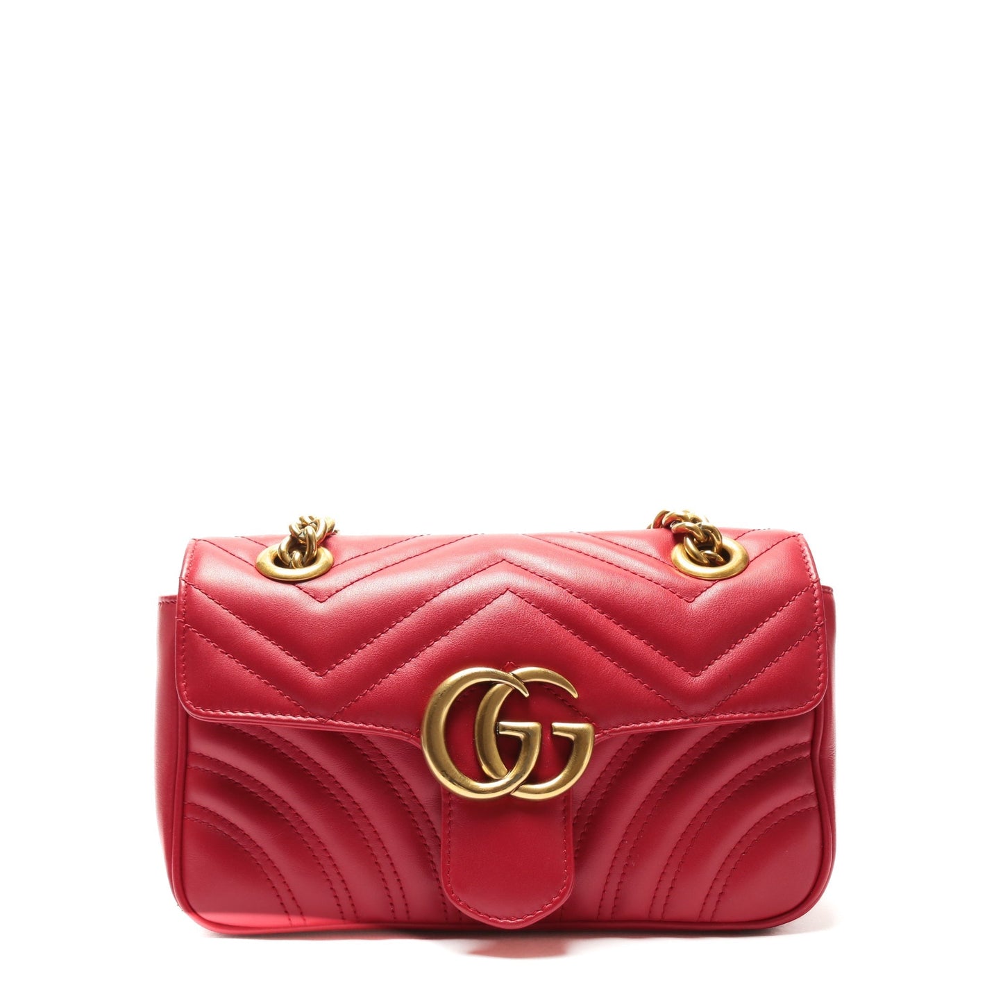 Gucci Chain Leather Shoulder Bag