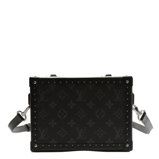 LOUIS VUITTON Clutch Box Monogram Eclipse