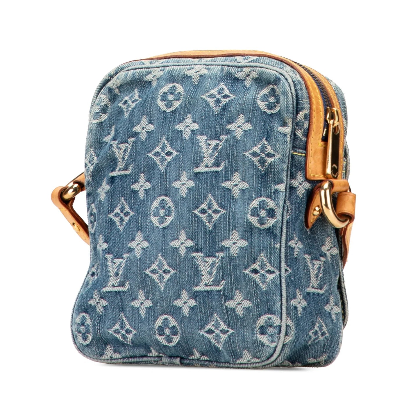 Blue Louis Vuitton Monogram Denim Camera Bag
