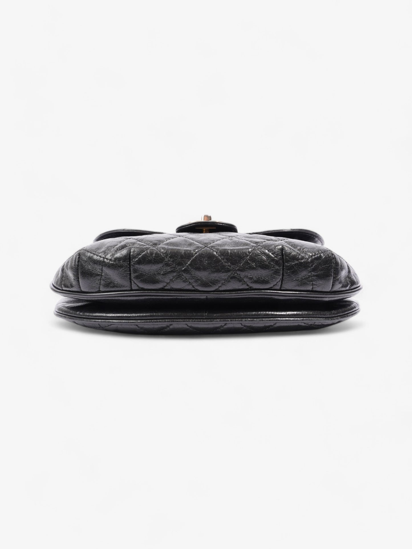 Chanel Dubai Black Calfskin Leather Medium