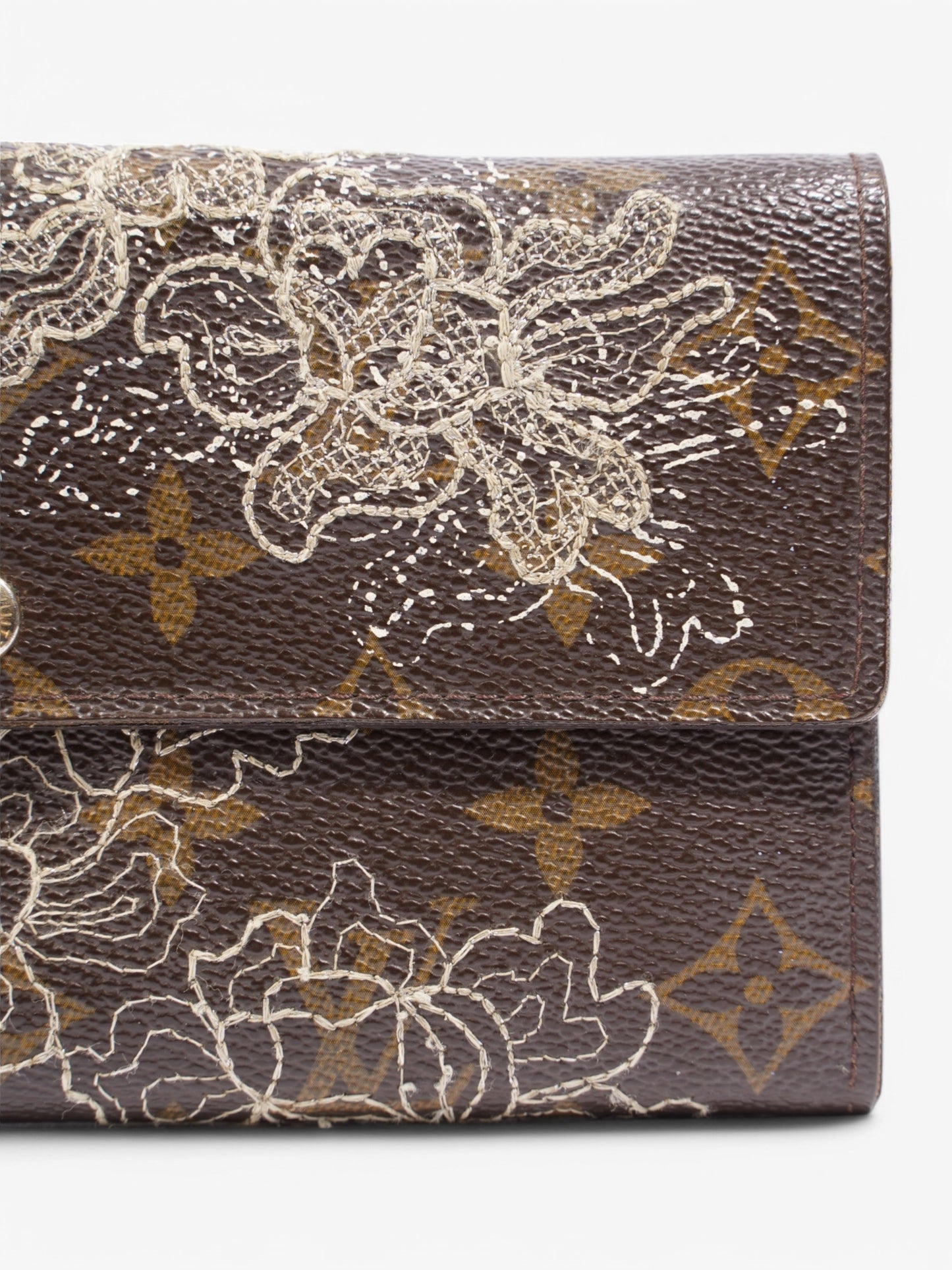 Louis Vuitton Dentelle Sarah Purse Monogram Coated Canvas
