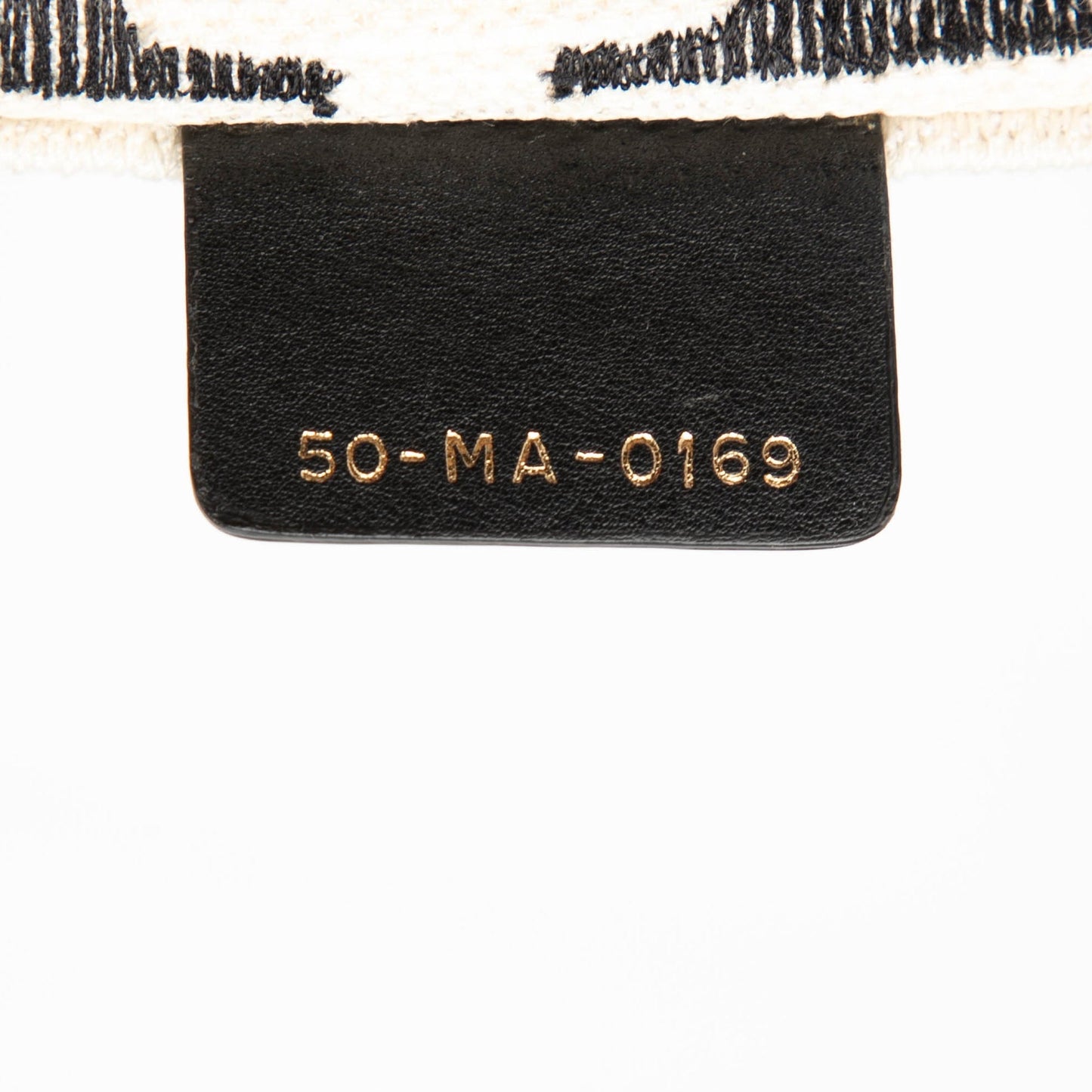 White Dior DiorAmour Large Embroidered Canvas Je T aime Book Tote