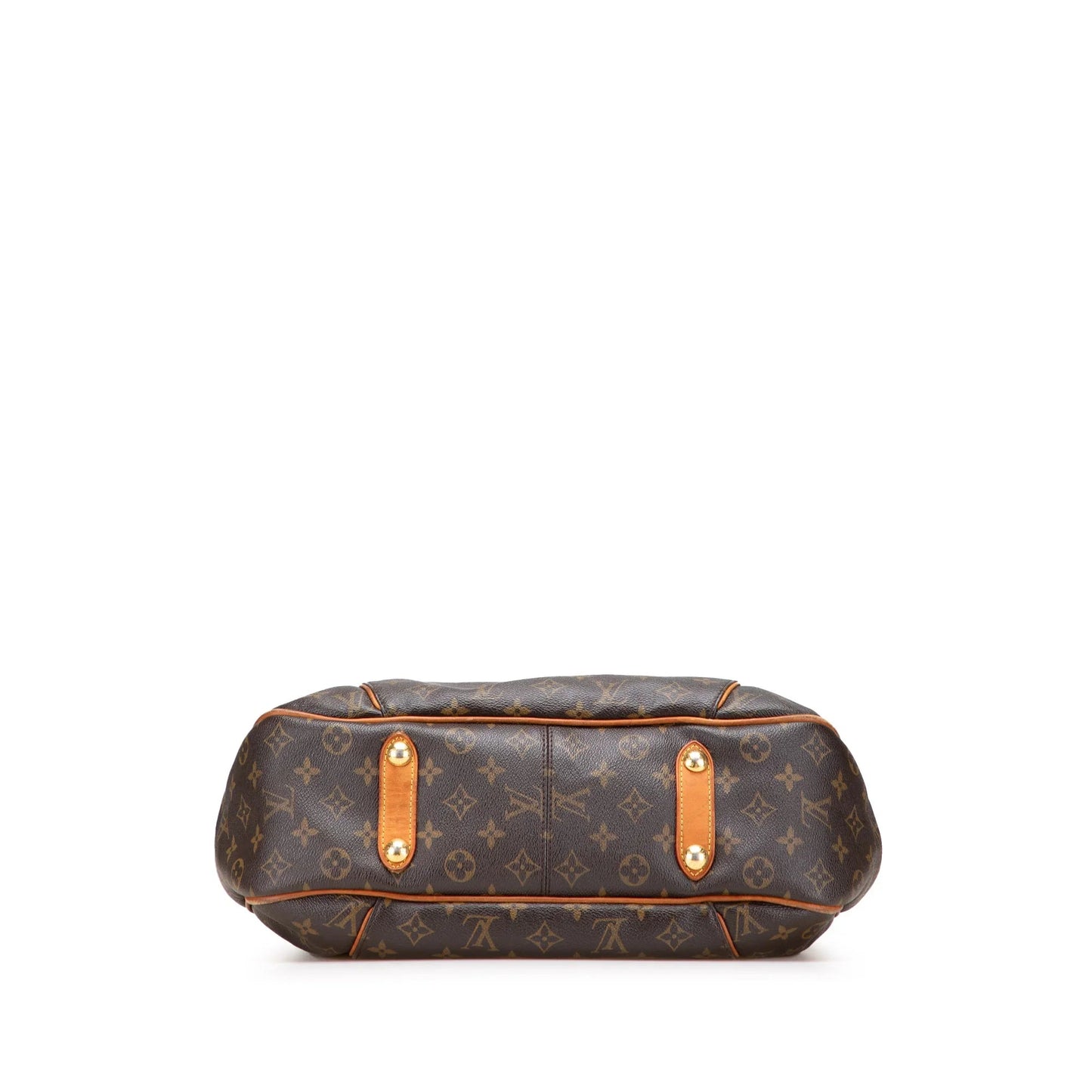 Brown Louis Vuitton Monogram Galliera PM Shoulder Bag