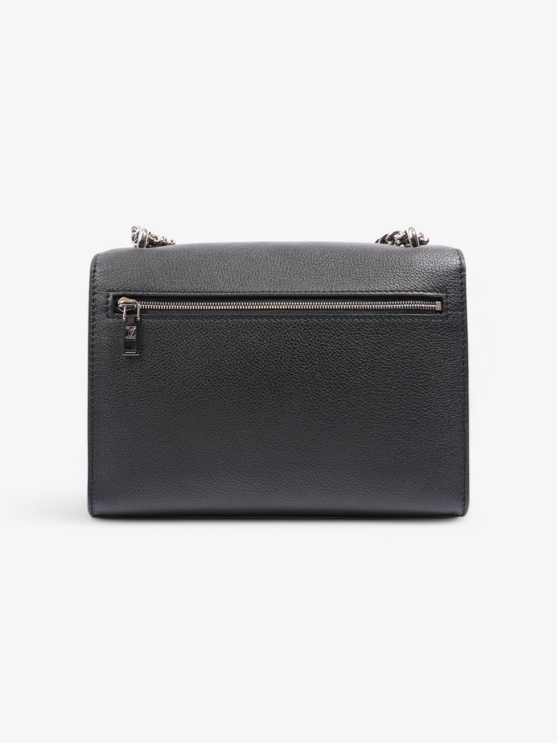 Louis Vuitton Mylockme Chain Bag Black Leather BB