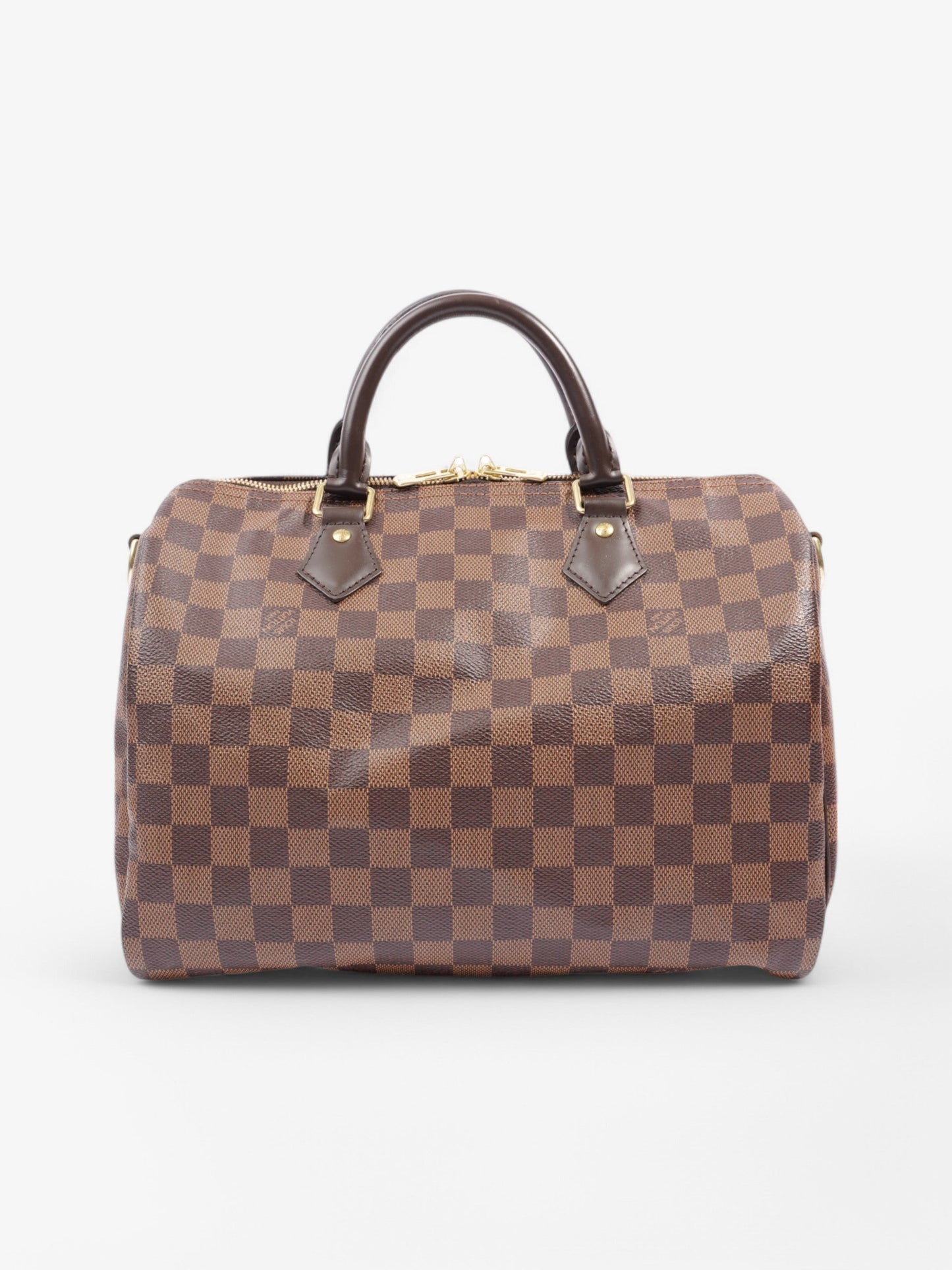 Louis Vuitton Speedy Bandouliere Damier Ebene Coated Canvas 30