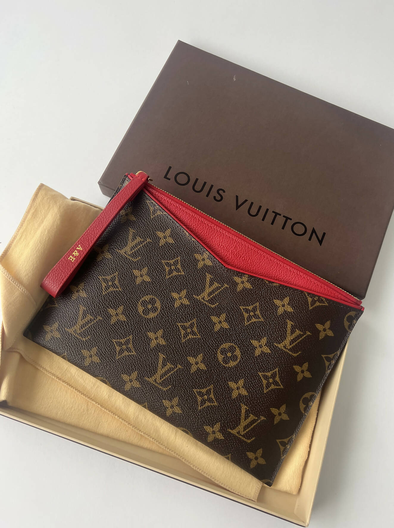 Louis Vuitton Bicolor Monogram Pallas Pochette