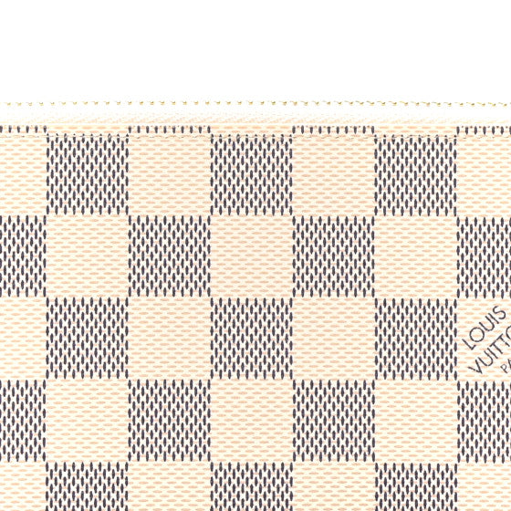 LOUIS VUITTON DAMIER AZUR CLÃMENCE WALLET â ROSE BALLERINE