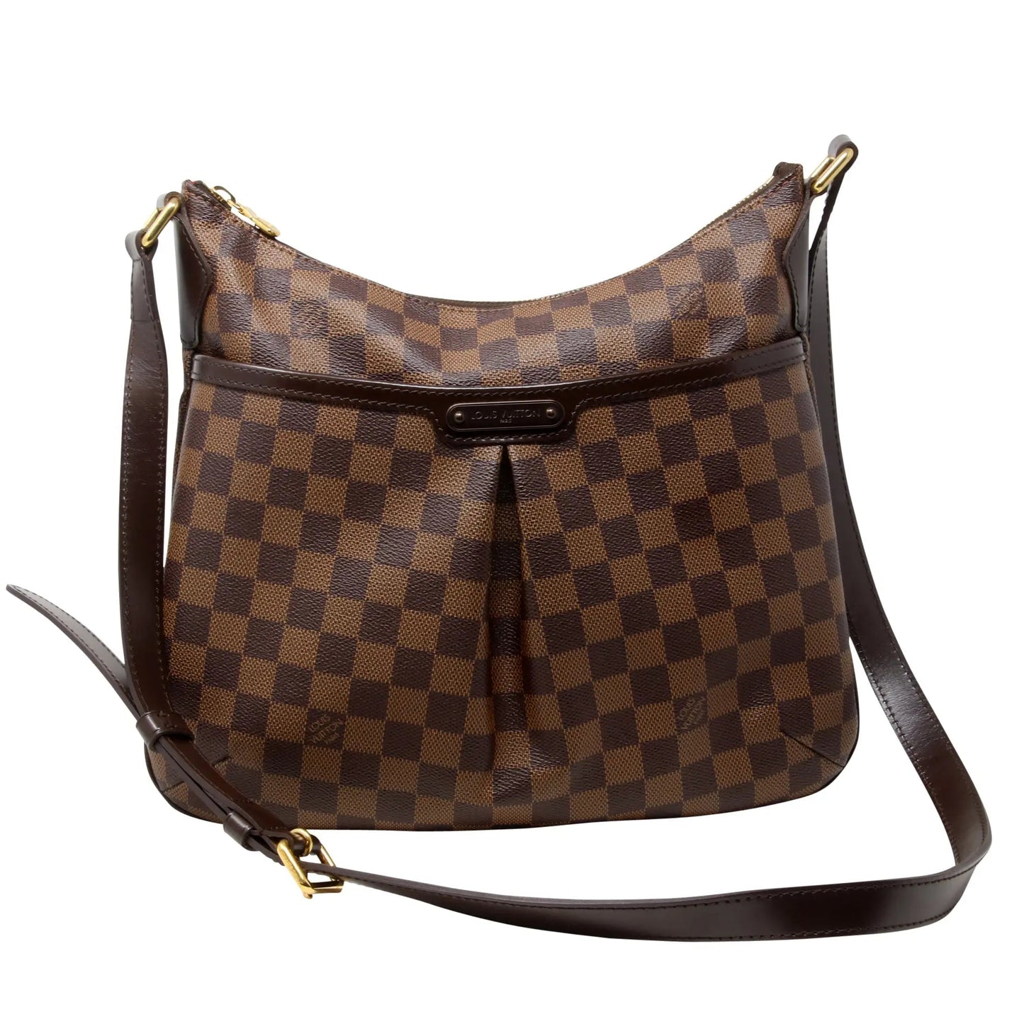 Louis Vuitton Bloomsbury Crossbody Pm Brown Damier Ébène Canvas Messenger Bag