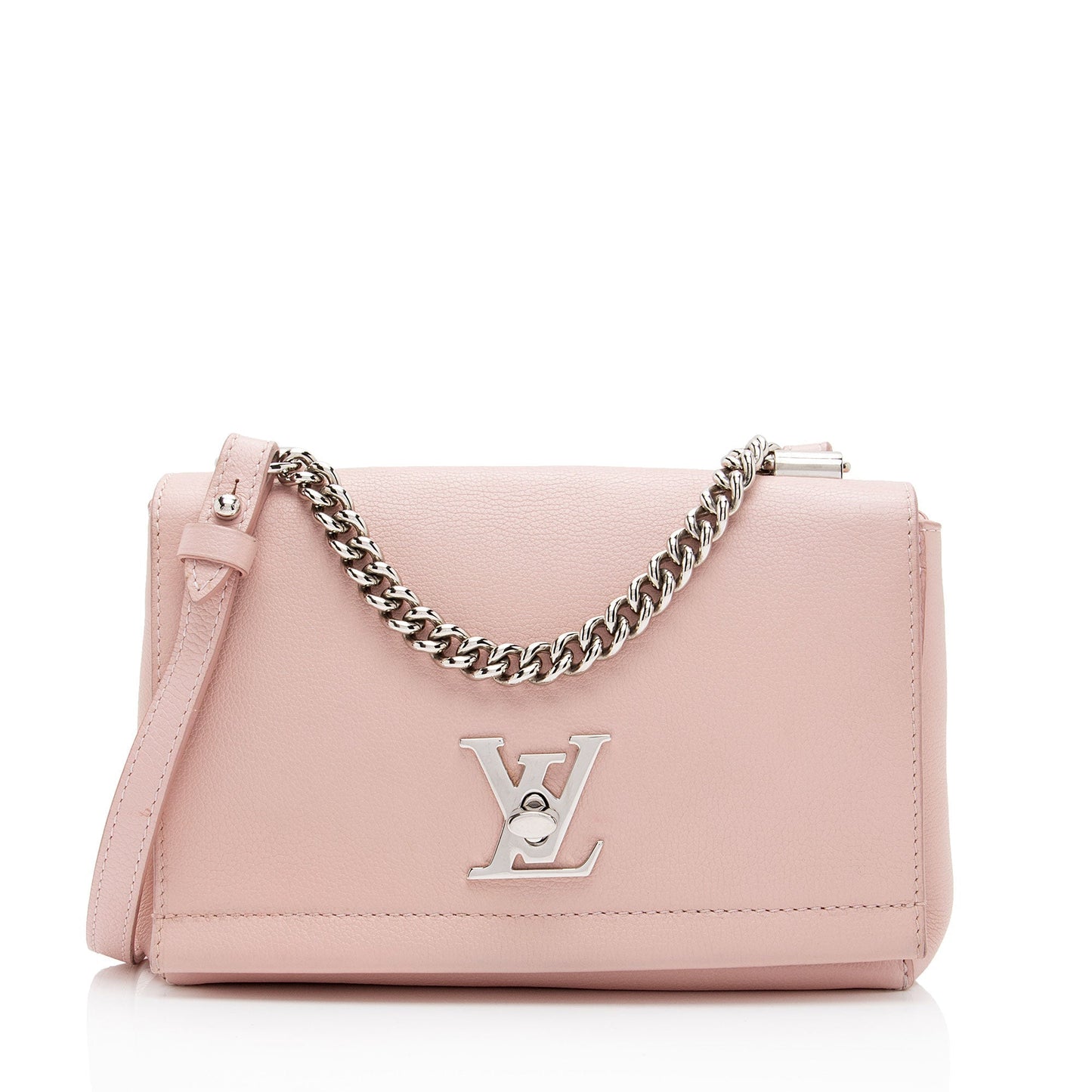 Louis Vuitton Calfskin Lockme II BB Shoulder Bag (SHF-6J0mNj)