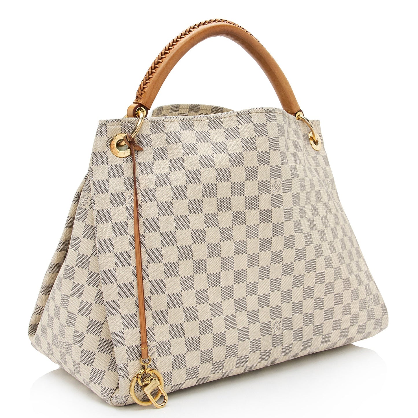 Louis Vuitton Damier Azur Artsy MM Shoulder Bag (SHF-A8ts8C)