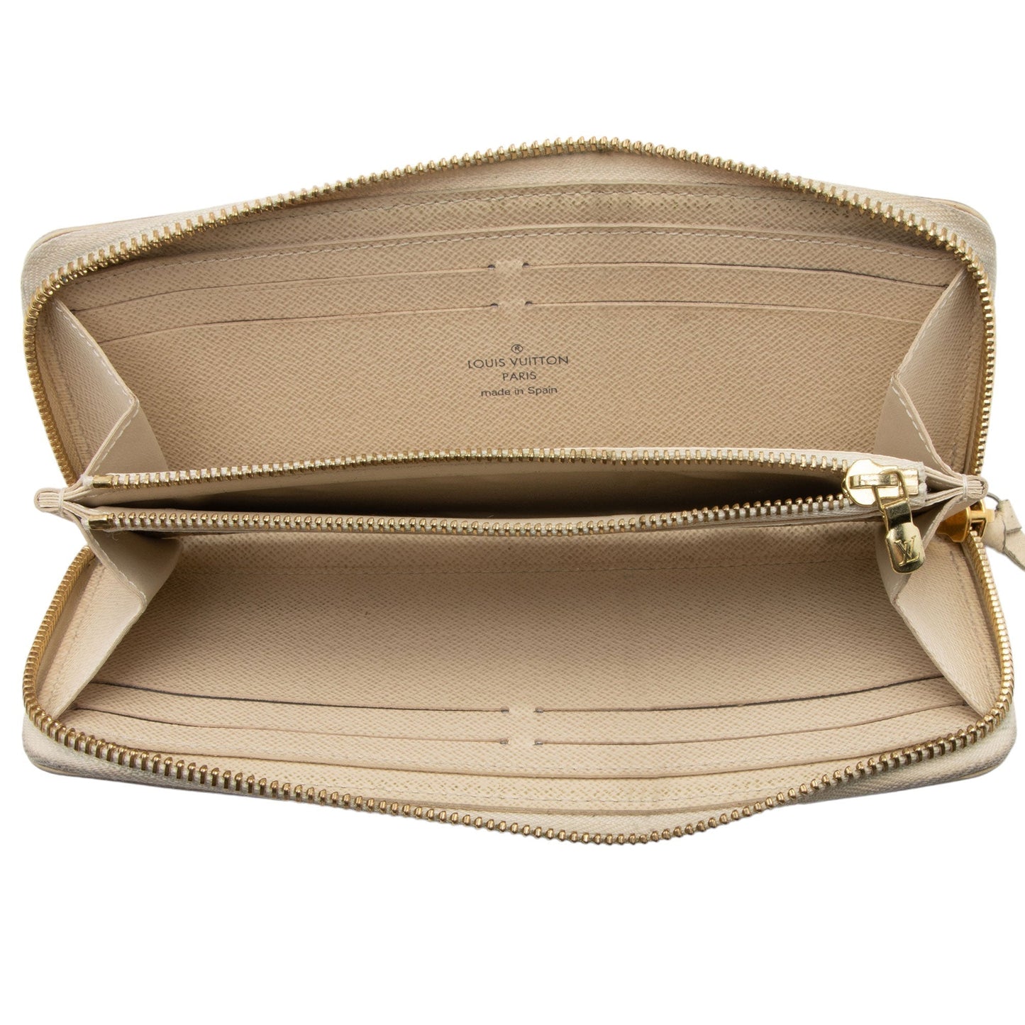 Louis Vuitton Damier Azur Clemence Wallet (SHF-Y8aiC1)