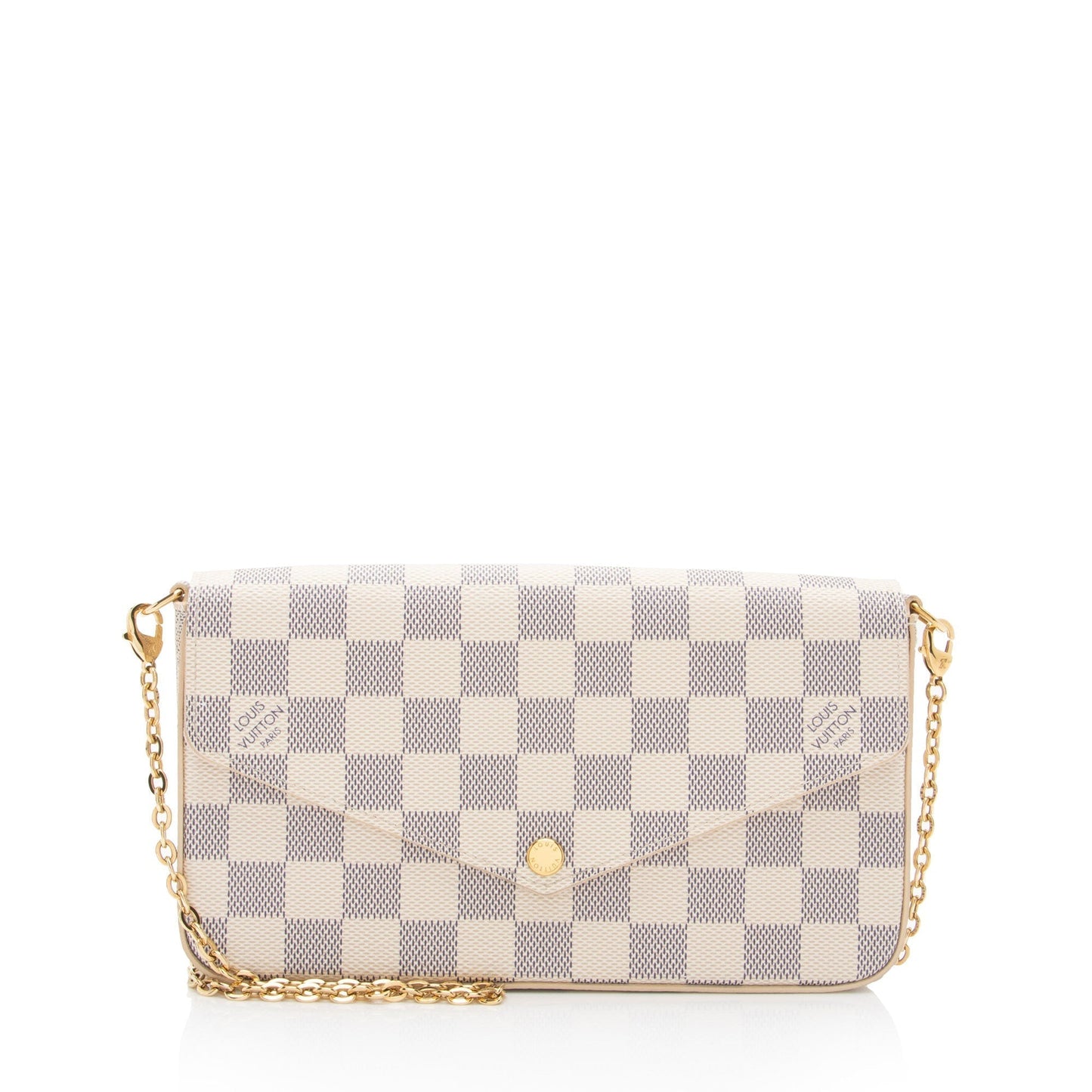 Louis Vuitton Damier Azur Felicie Pochette (SHF-NUzzpM)