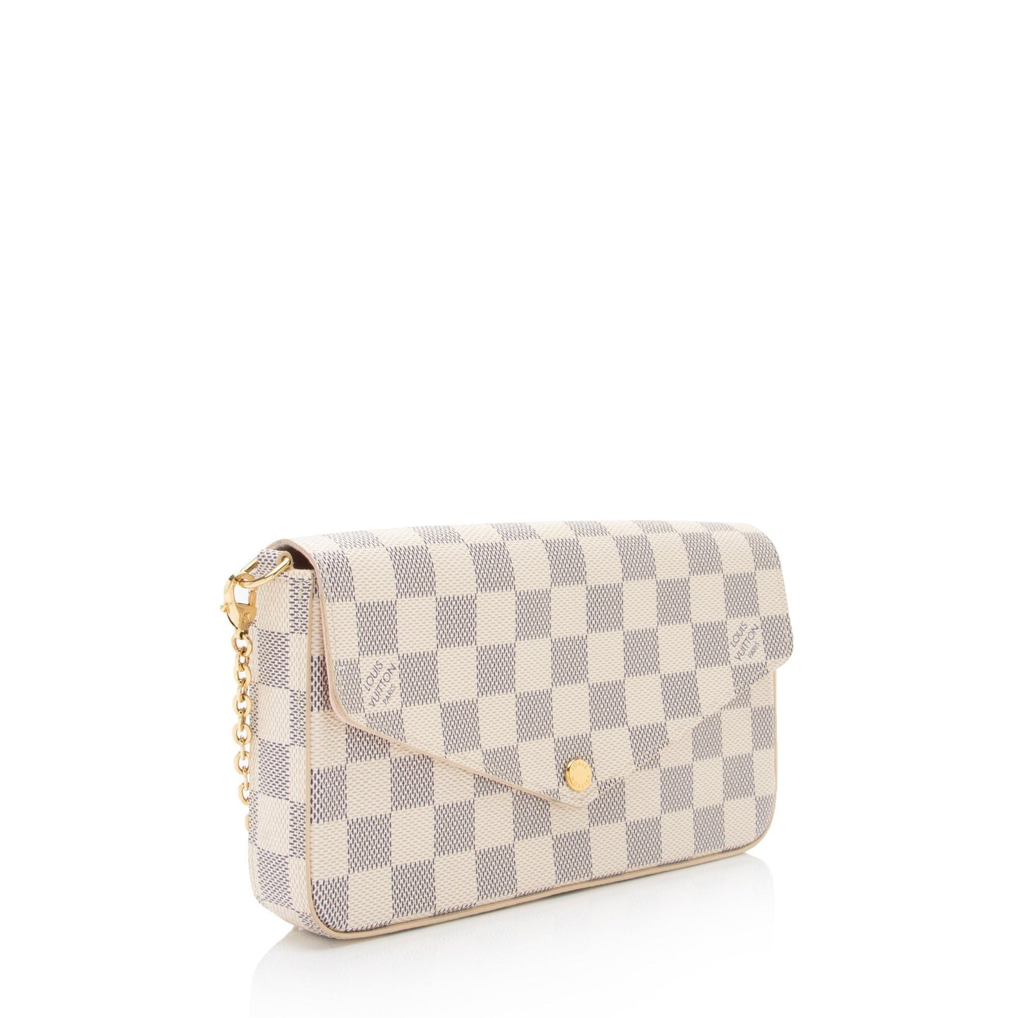 Louis Vuitton Damier Azur Felicie Pochette (SHF-NUzzpM)