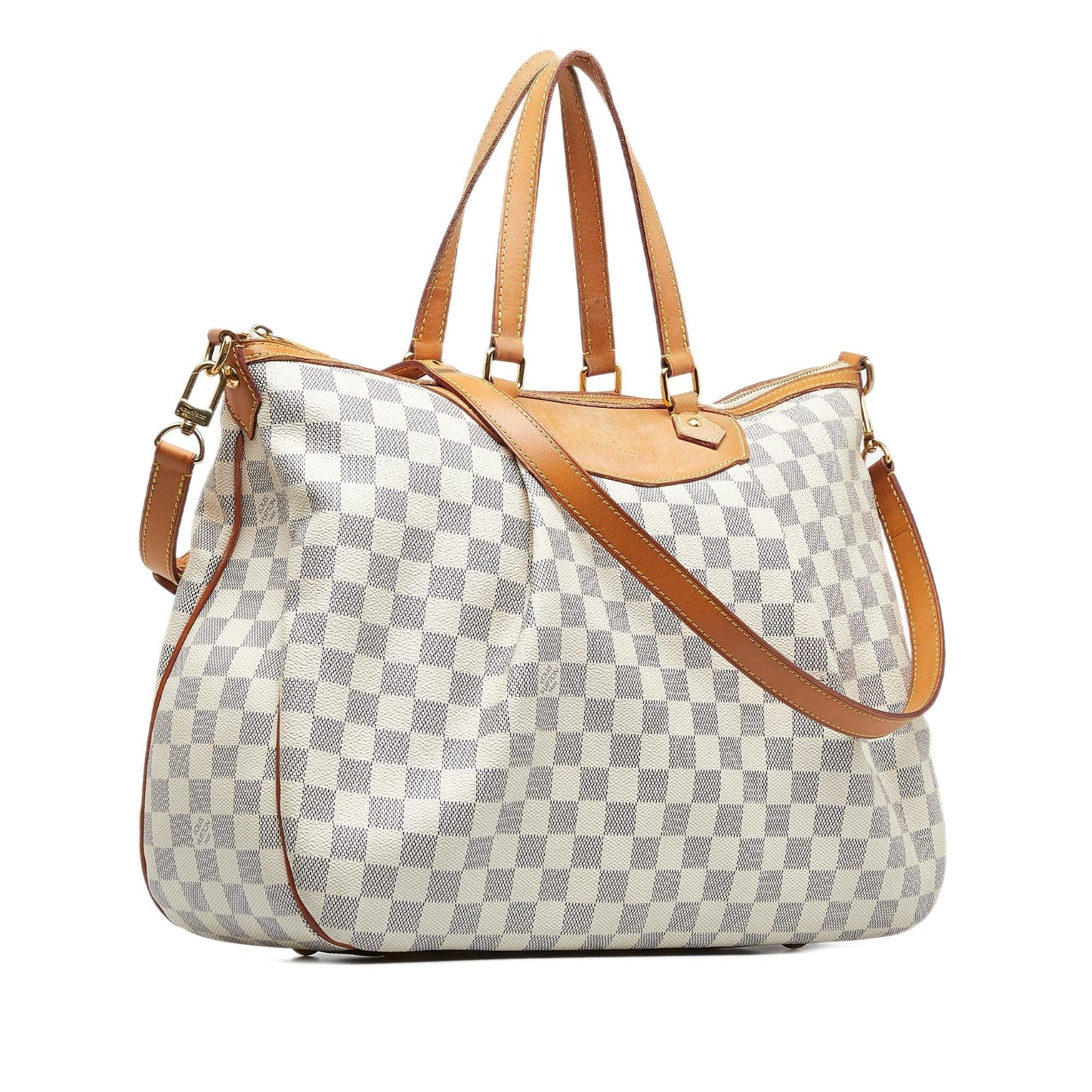 Louis Vuitton Damier Azur Siracusa GM (SHG-rgamPl)