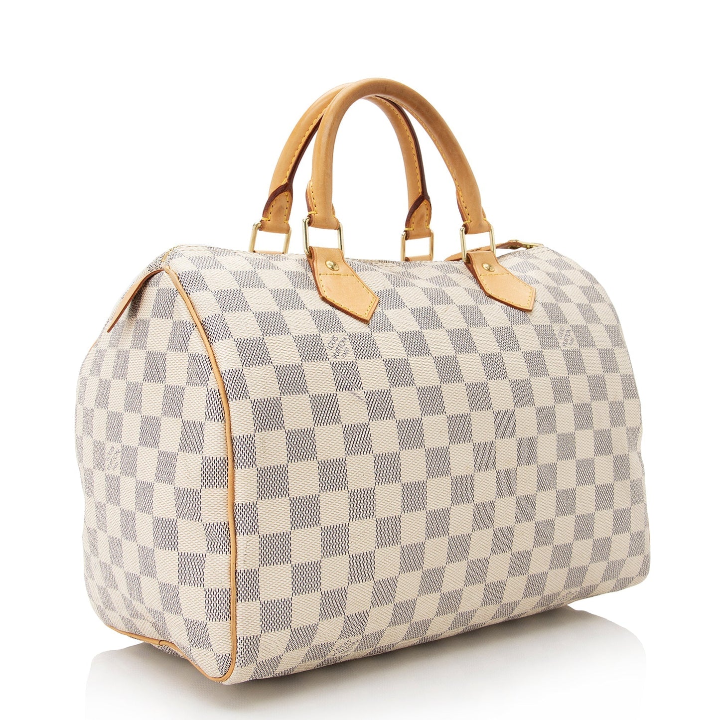 Louis Vuitton Damier Azur Speedy 30 Satchel (SHF-22278)