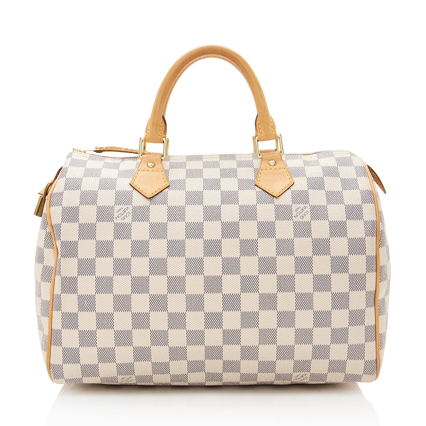 Louis Vuitton Damier Azur Speedy 30 Satchel (SHF-22328)