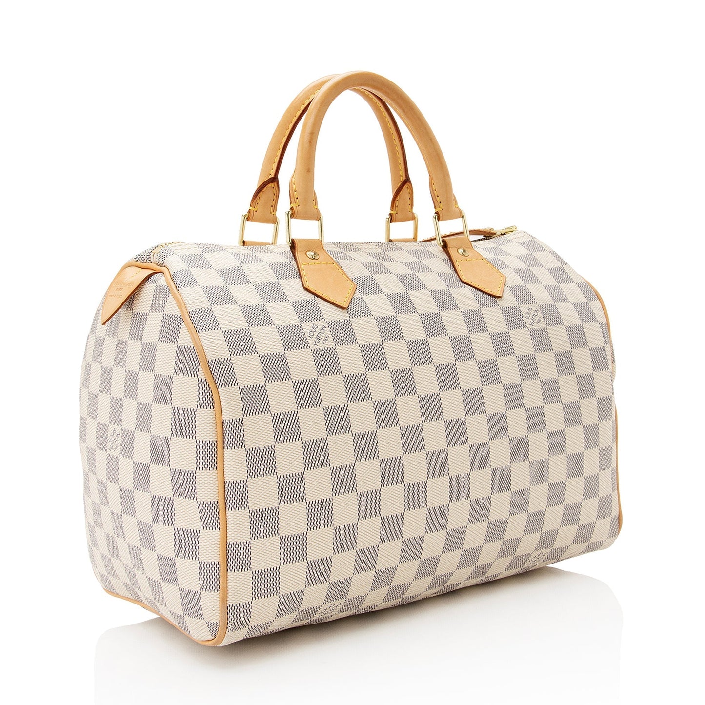 Louis Vuitton Damier Azur Speedy 30 Satchel (SHF-22328)