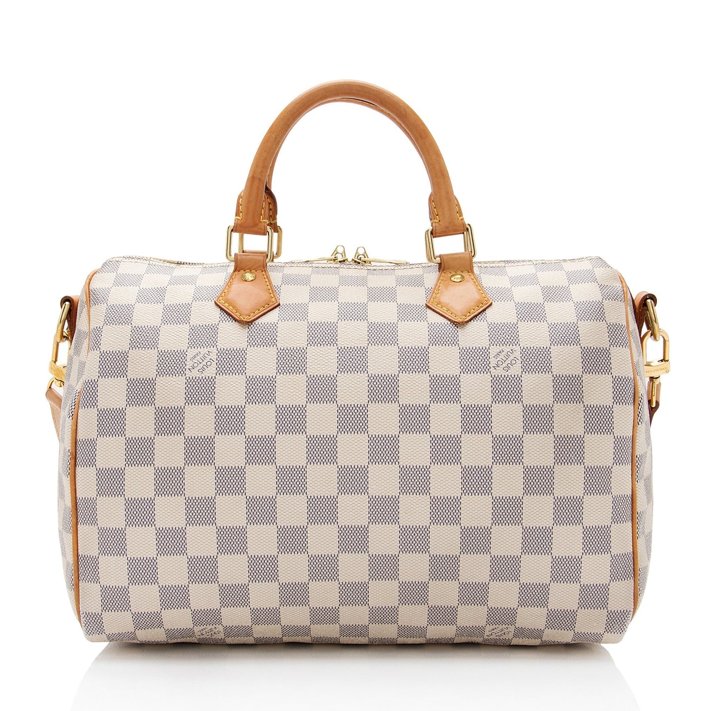 Louis Vuitton Damier Azur Speedy Bandouliere 30 Satchel (SHF-HJLROz)
