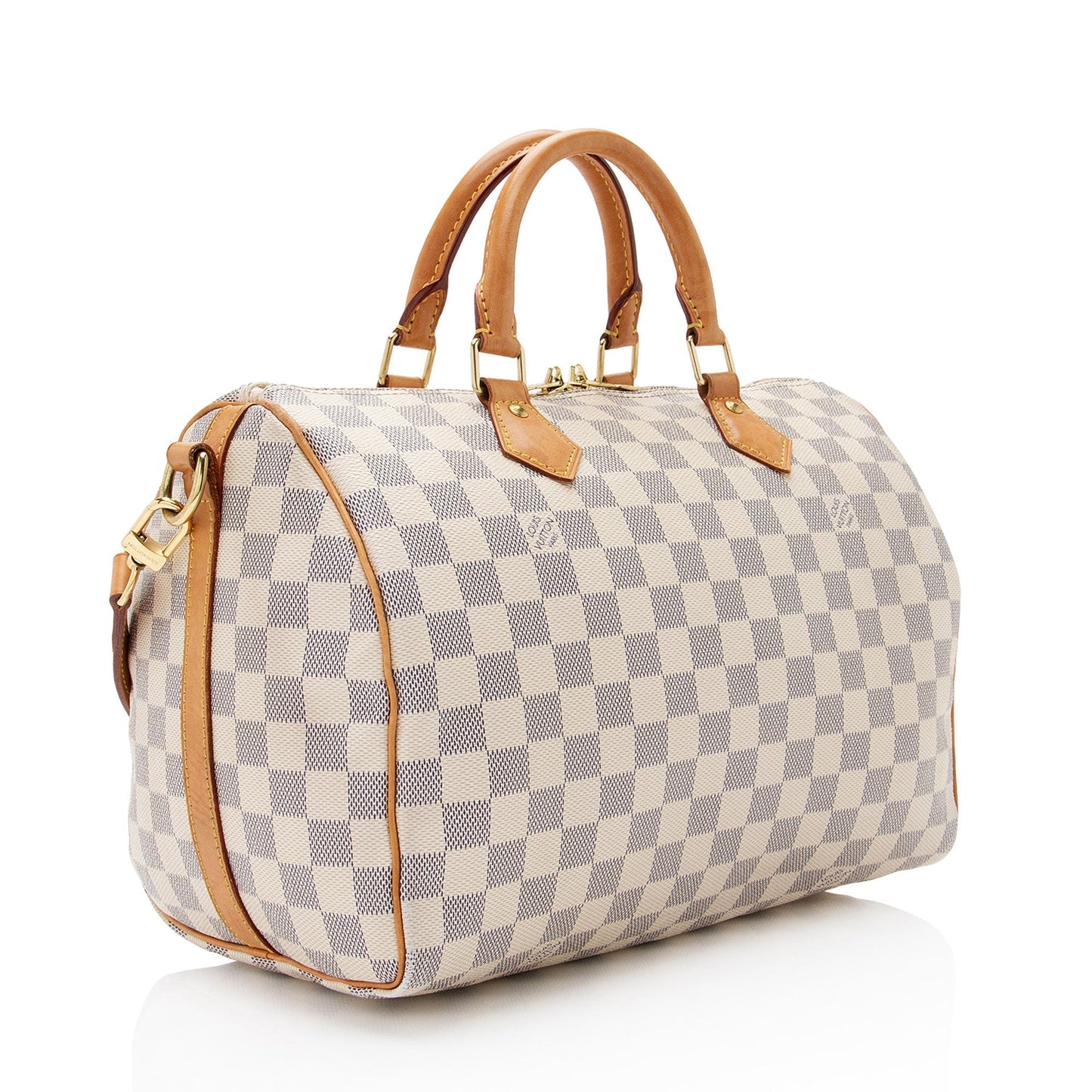 Louis Vuitton Damier Azur Speedy Bandouliere 30 Satchel (SHF-HJLROz)