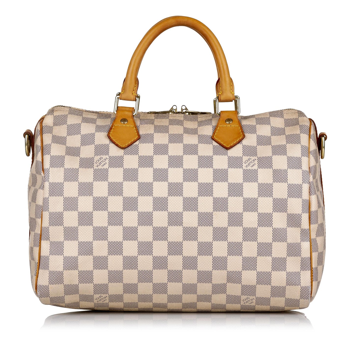 Louis Vuitton Damier Azur Speedy Bandouliere 30 (SHG-33117)
