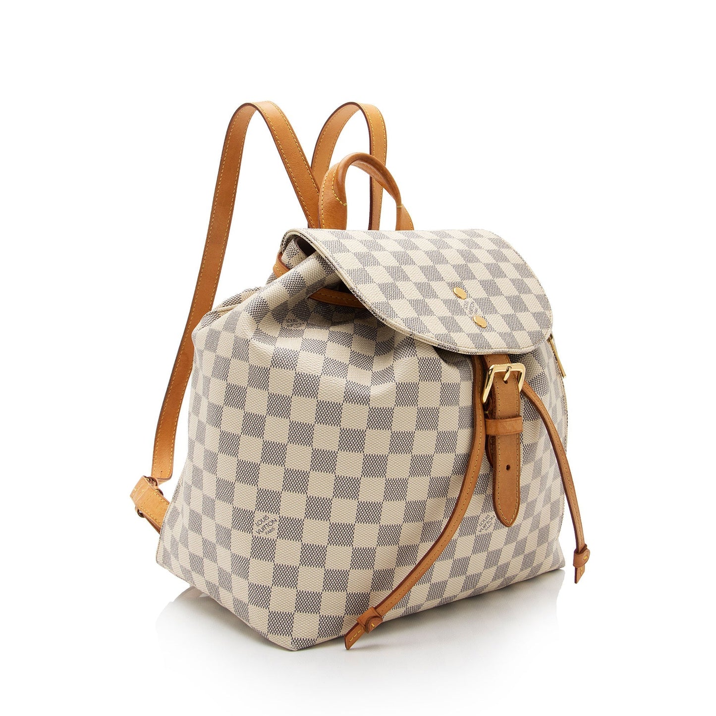 Louis Vuitton Damier Azur Sperone Backpack (SHF-x7ZaCT)