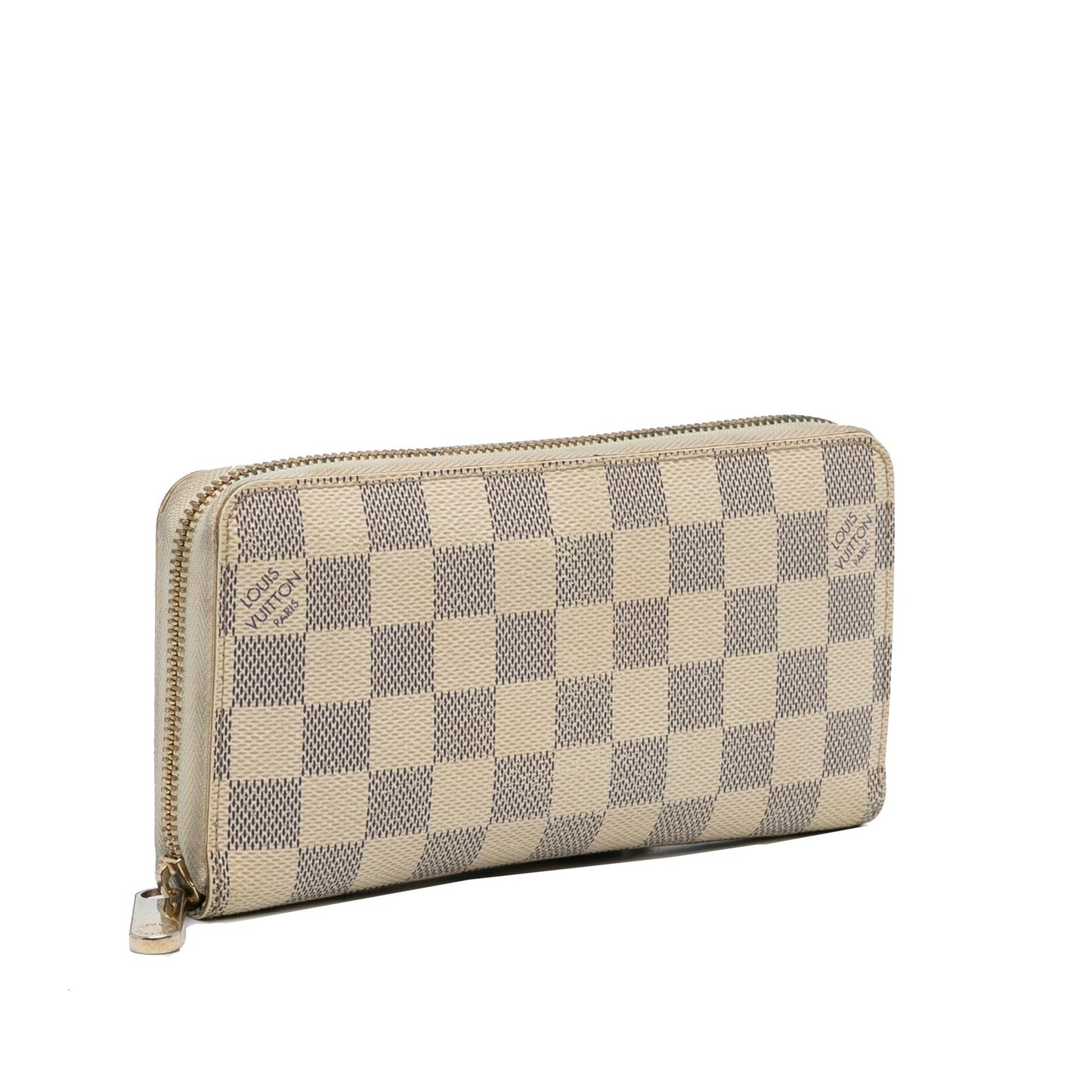 Louis Vuitton Damier Azur Zippy Wallet (SHG-01bSvX)