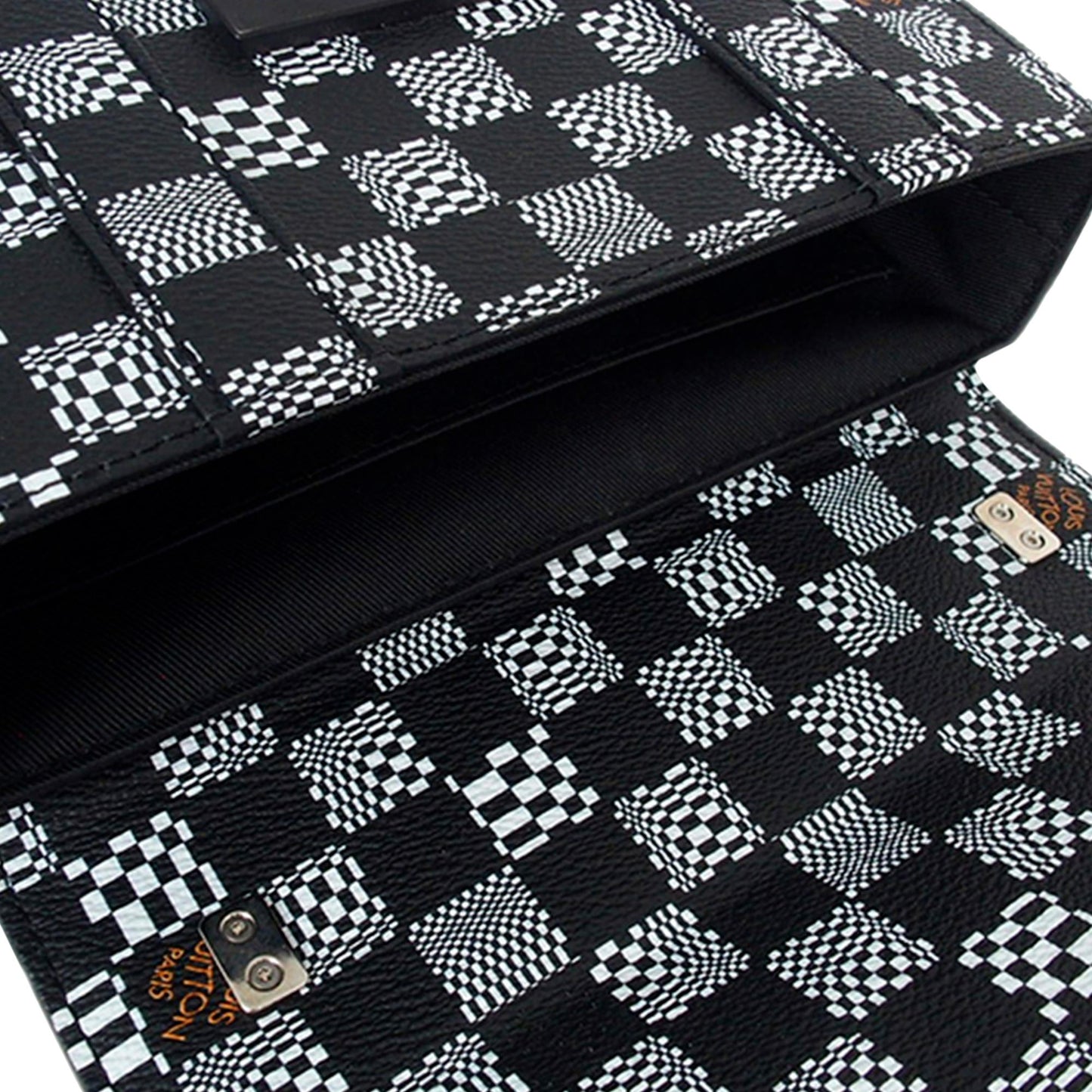Louis Vuitton Damier Distorted Flap Soft Trunk (SHG-FZG6ZF)