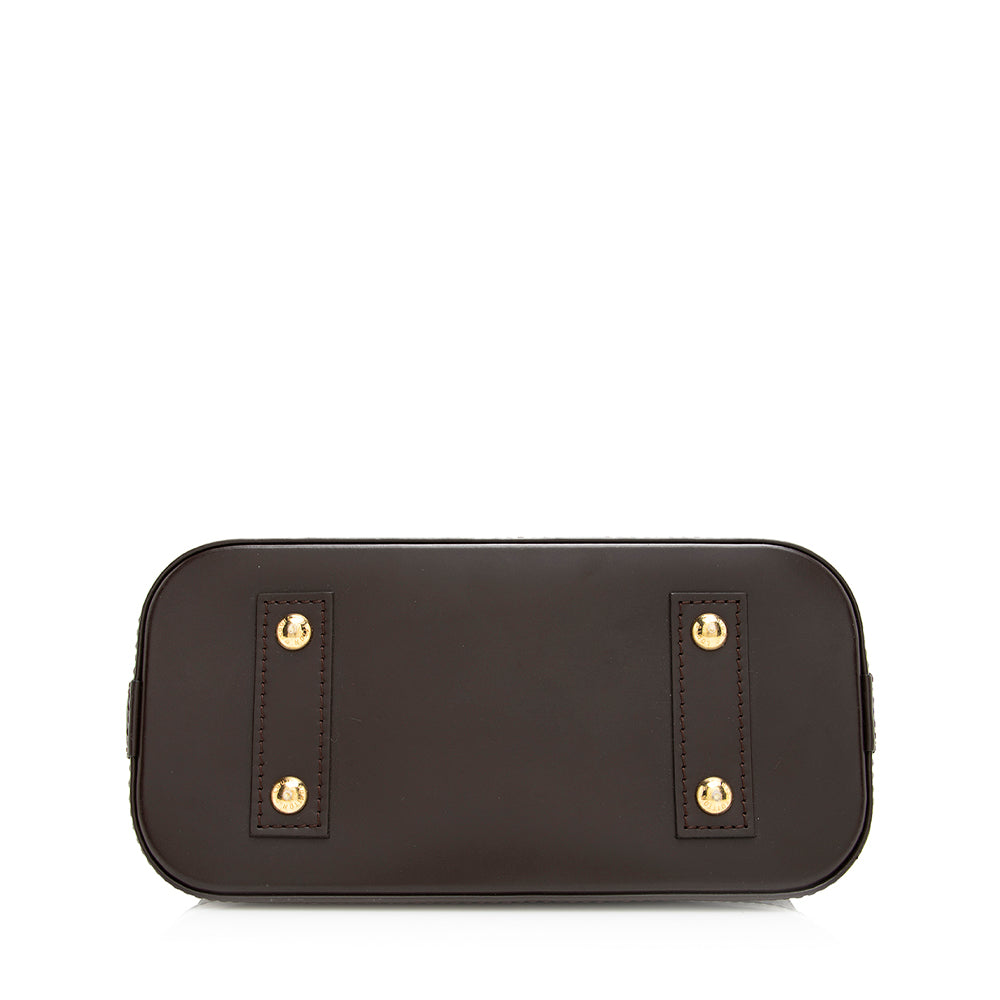 Louis Vuitton Damier Ebene Alma BB Satchel (SHF-20611)