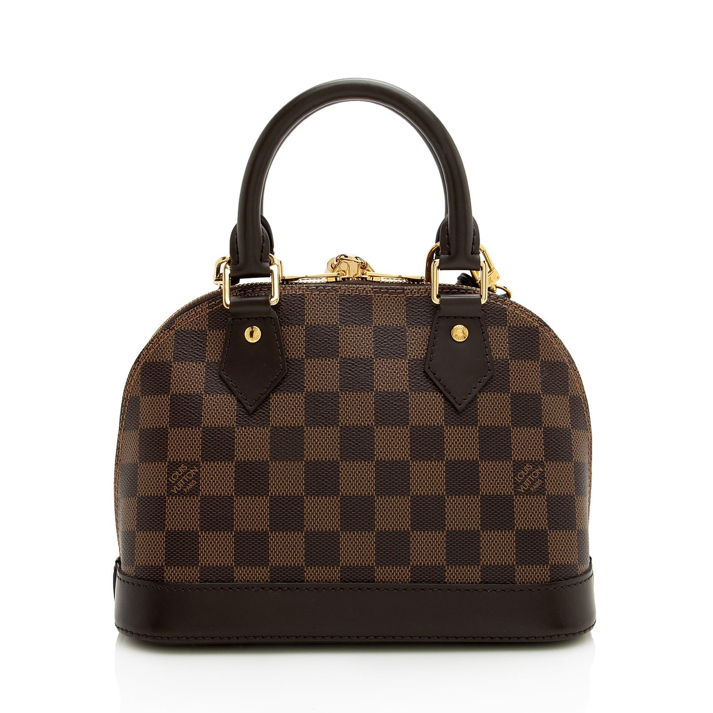 Louis Vuitton Damier Ebene Alma BB Satchel (SHF-22932)