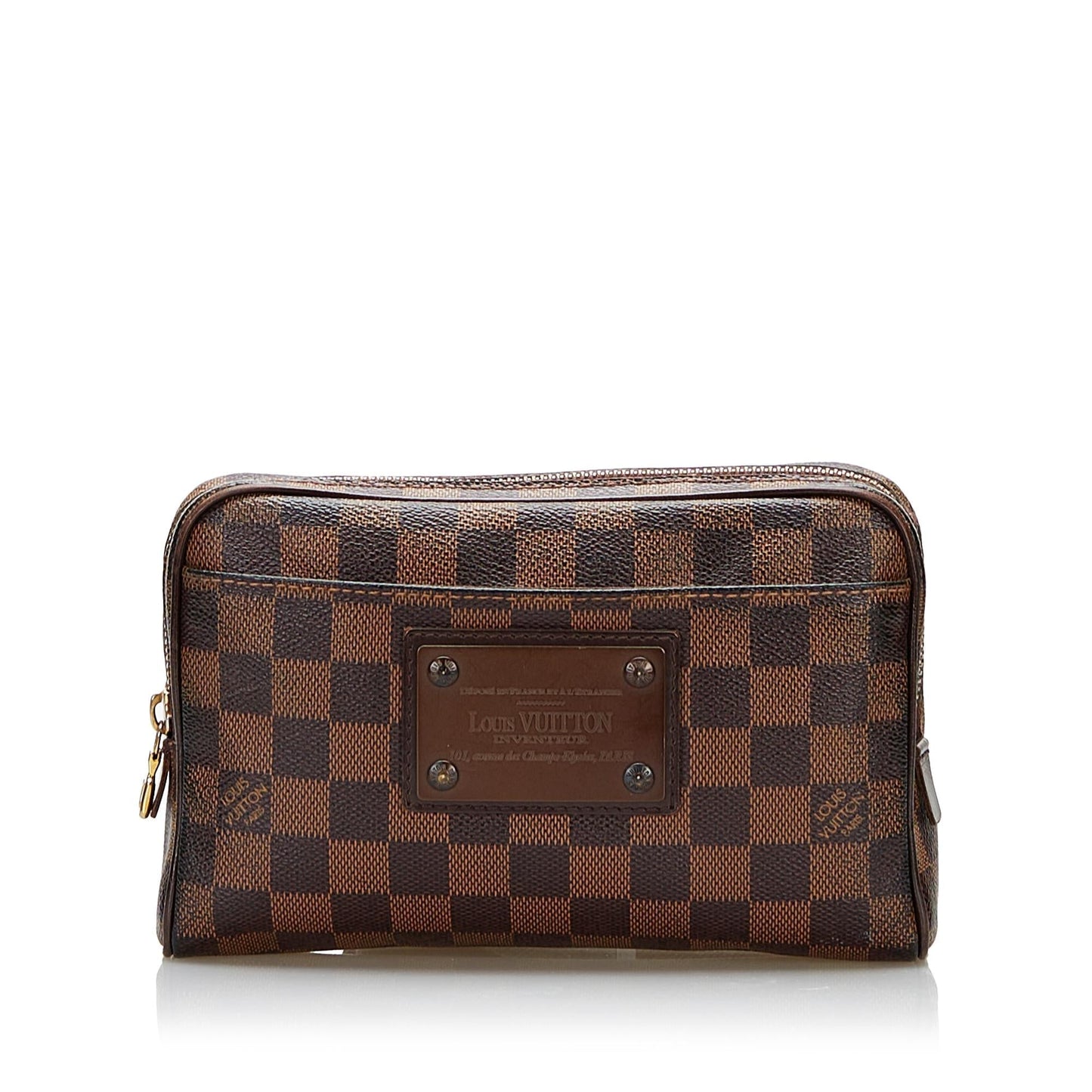 Louis Vuitton Damier Ebene Brooklyn Bum Bag (SHG-iDoyVW)
