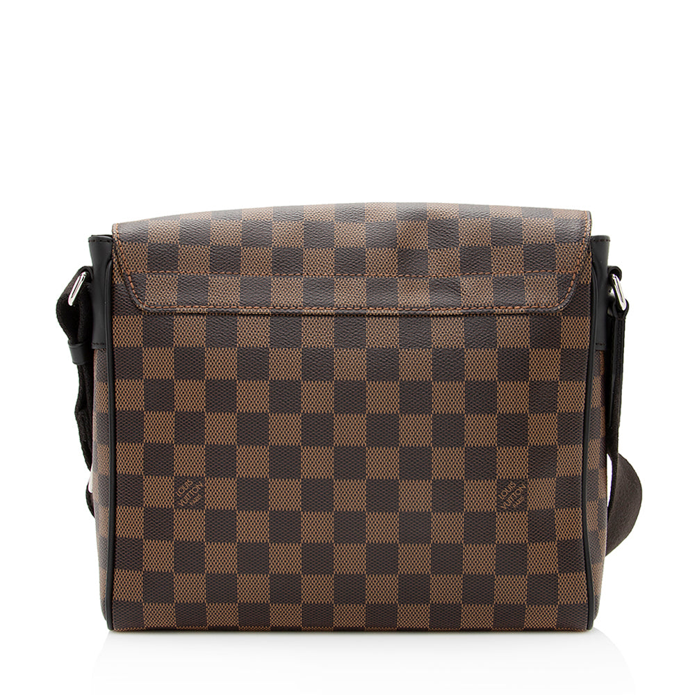 Louis Vuitton Damier Ebene District PM Messenger Bag (SHF-20120)