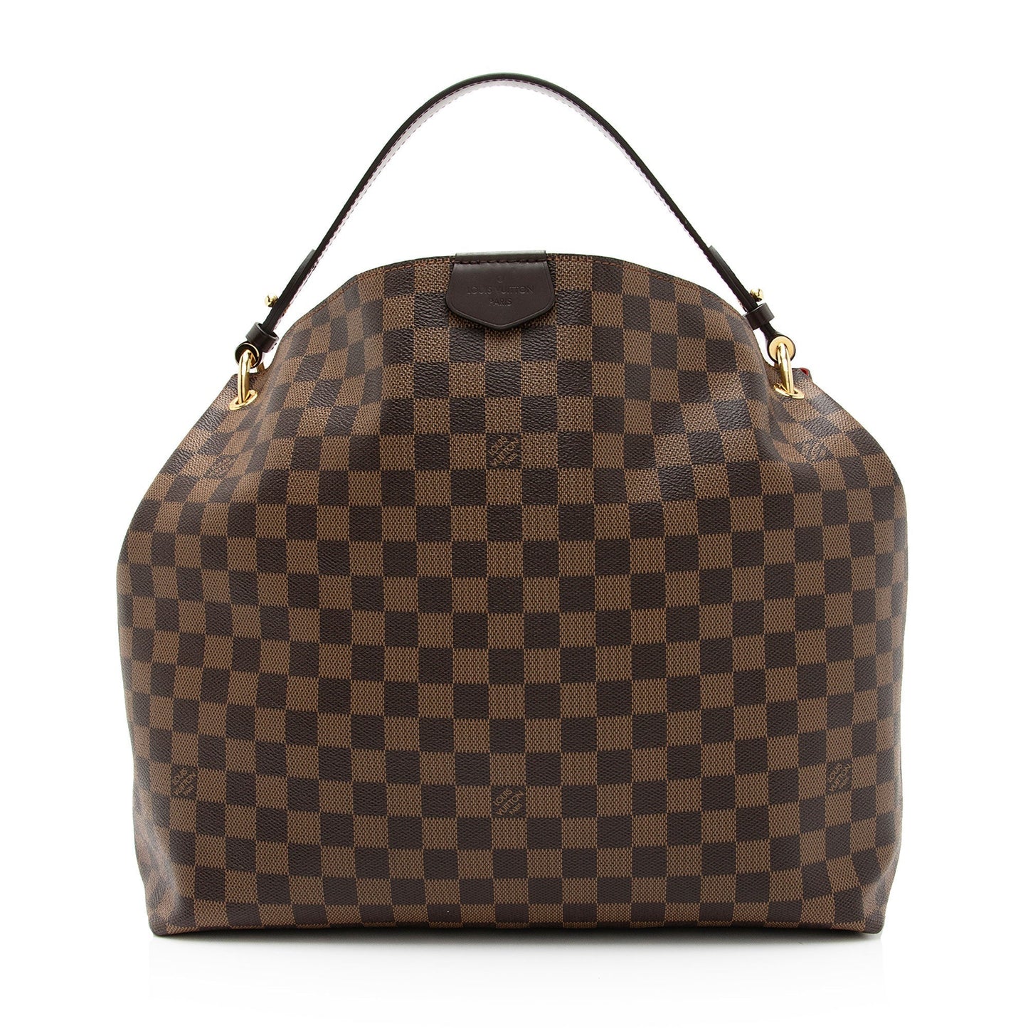 Louis Vuitton Damier Ebene Graceful MM Hobo (SHF-qo7SRC)