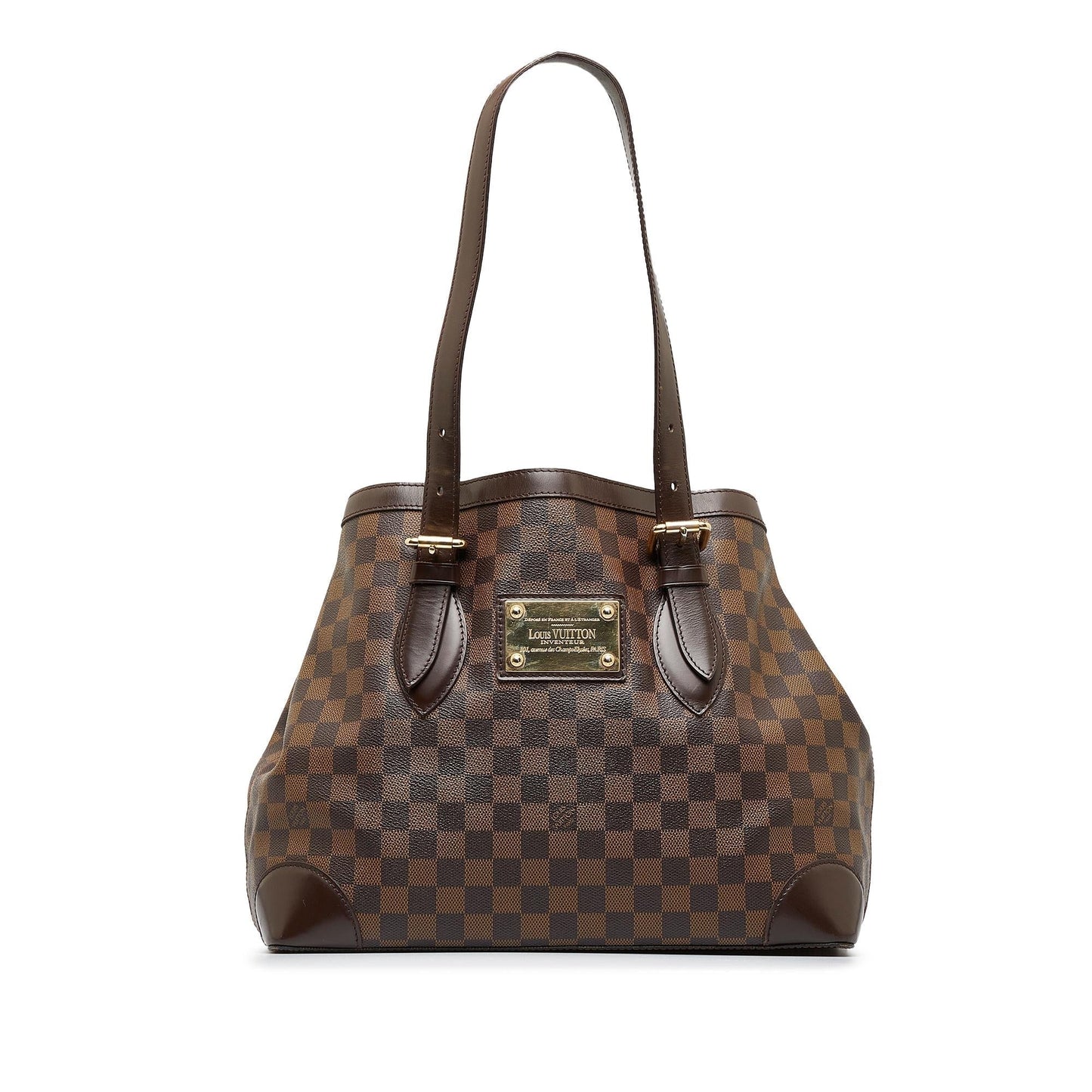 Louis Vuitton Damier Ebene Hampstead MM (SHG-HMjJrj)