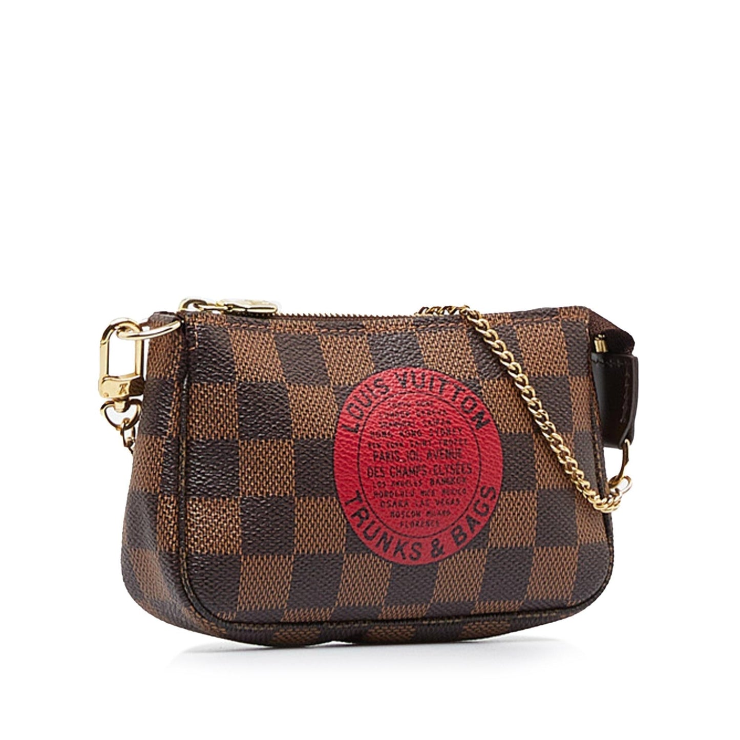 Louis Vuitton Damier Ebene Mini Pochette Accessoires TB (SHG-b1HUT0)