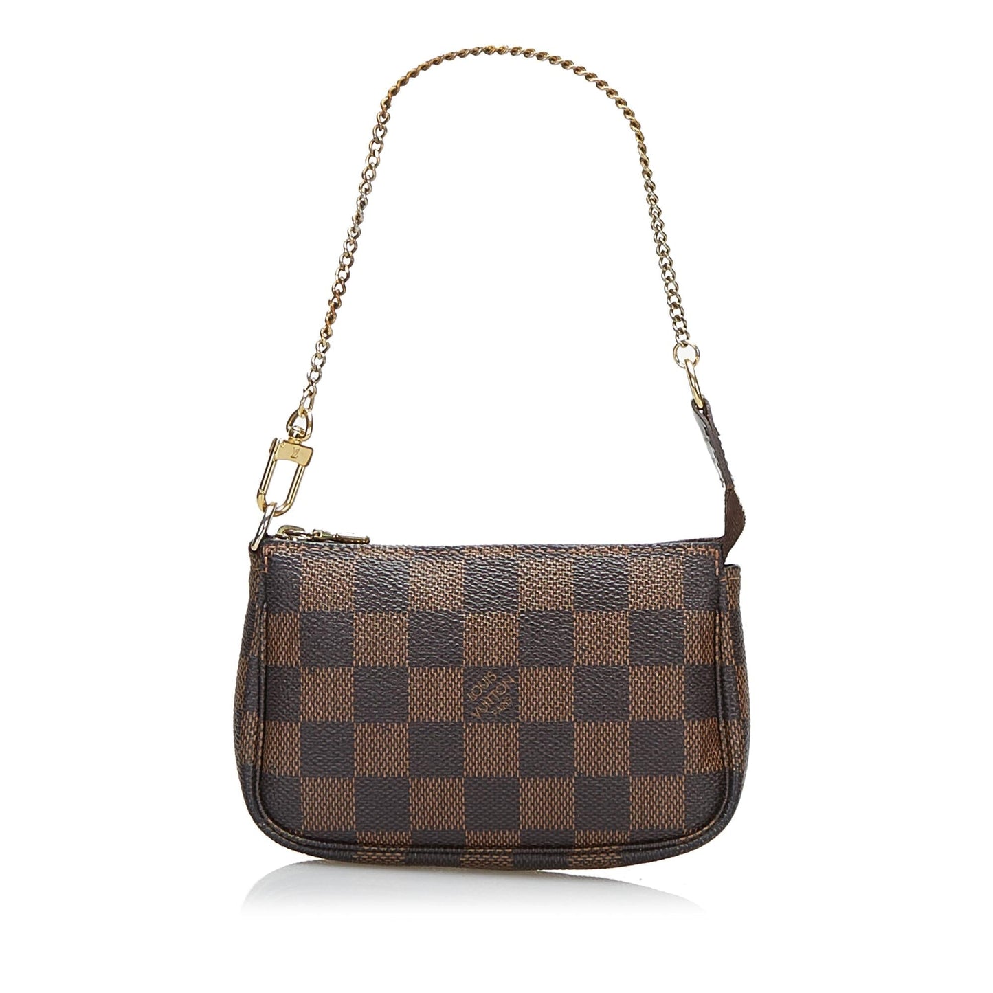 Louis Vuitton Damier Ebene Mini Pochette Accessoires (SHG-36364)