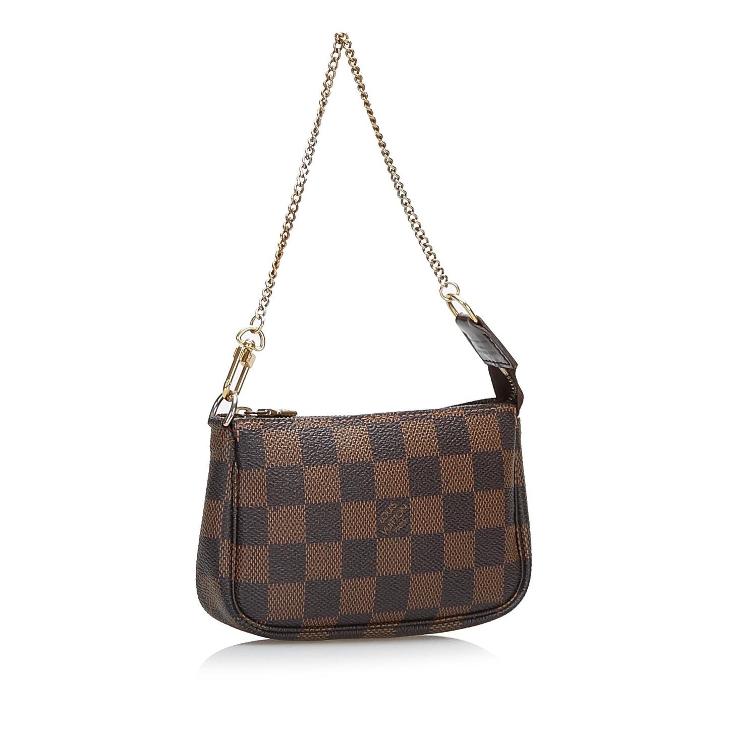 Louis Vuitton Damier Ebene Mini Pochette Accessoires (SHG-36364)