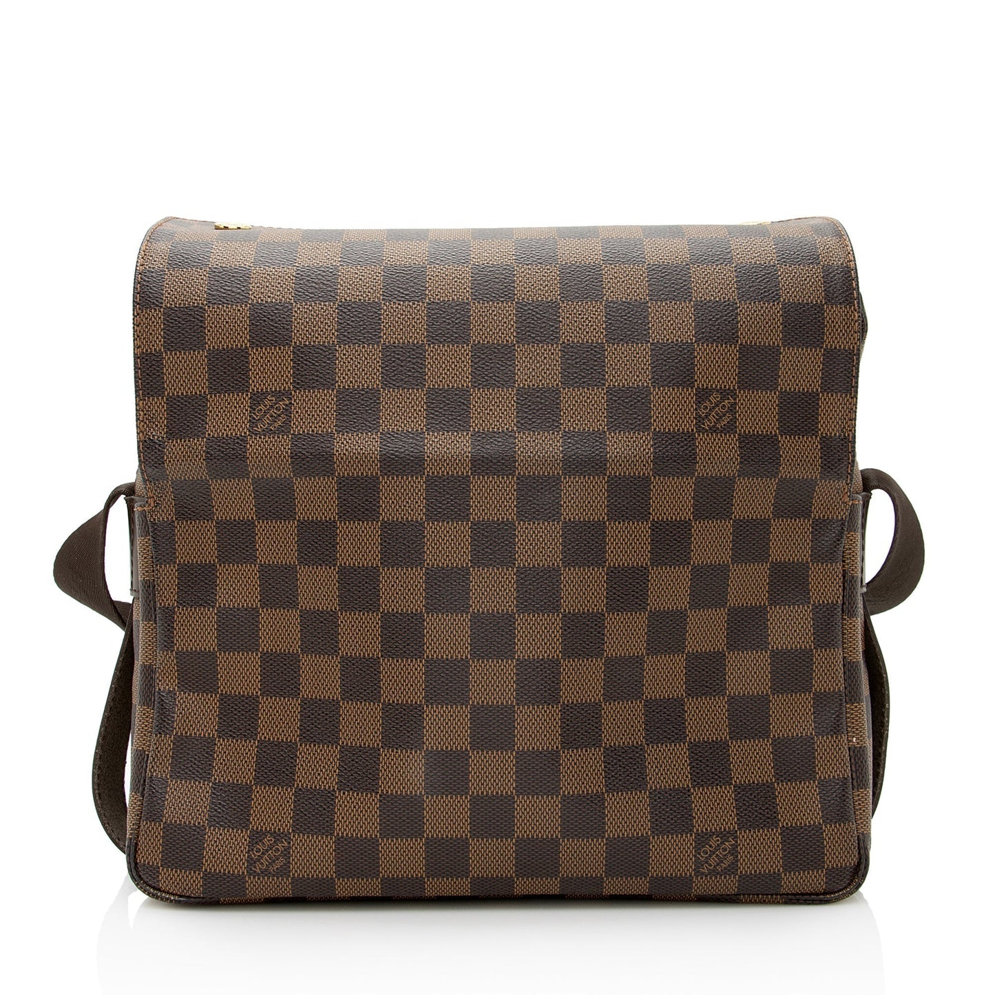Louis Vuitton Damier Ebene Naviglio Messenger Bag (SHF-22595)