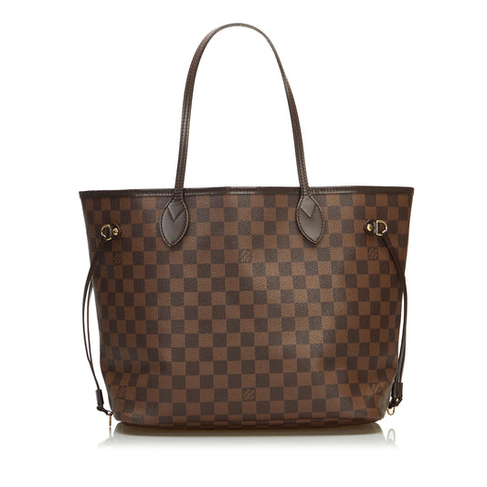 Louis Vuitton Damier Ebene Neverfull MM (SHG-chzDX1)