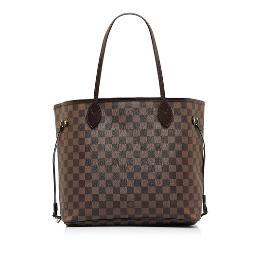 Louis Vuitton Damier Ebene Neverfull MM (SHG-aOKSRW)