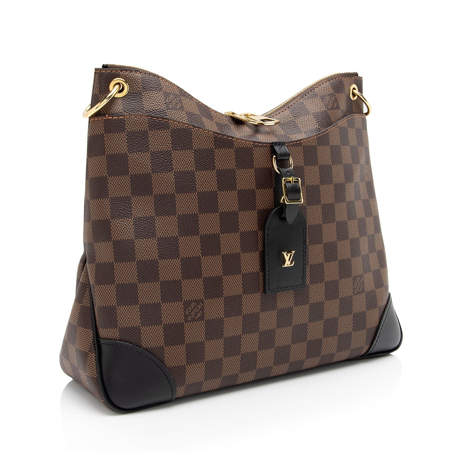 Louis Vuitton Damier Ebene Odeon MM NM Shoulder Bag (SHF-kv3tmb)