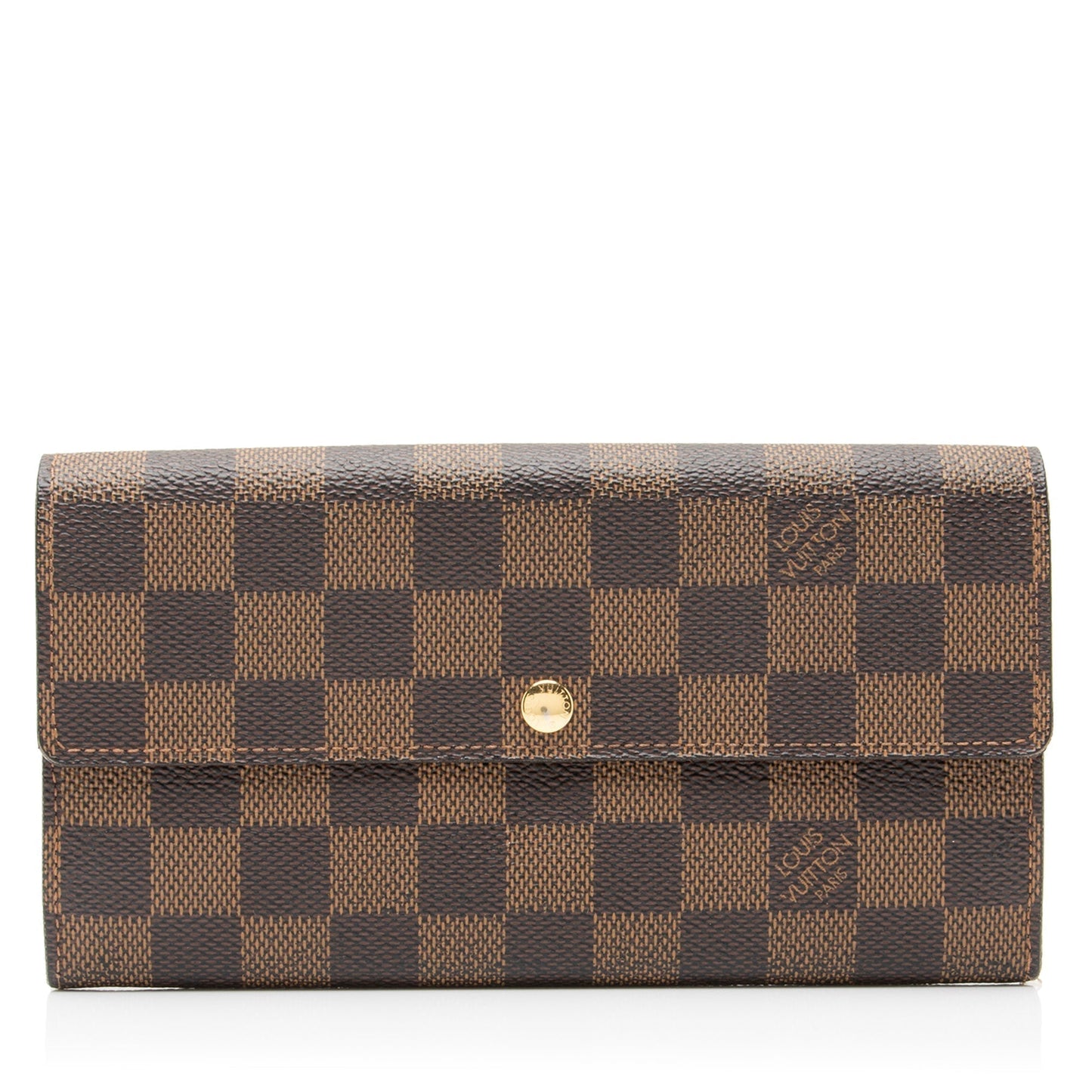 Louis Vuitton Damier Ebene Sarah Wallet