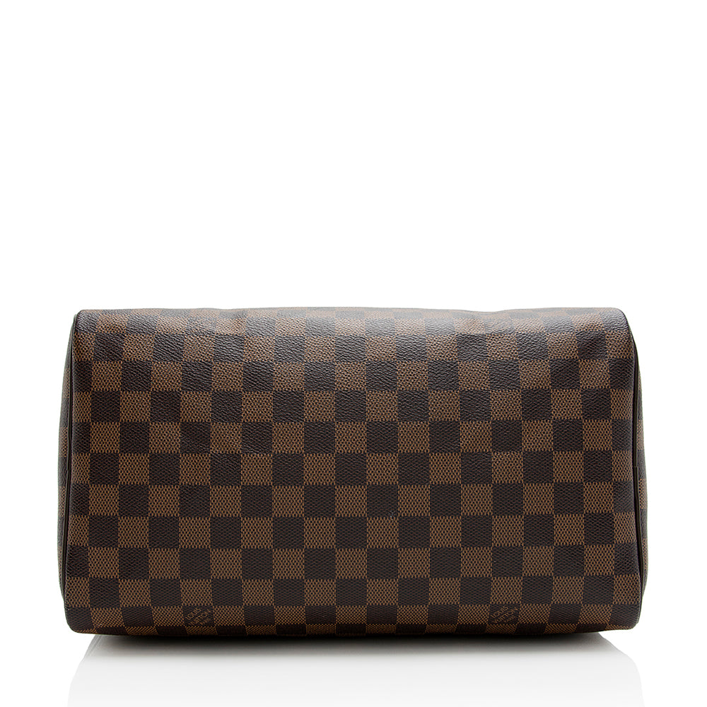 Louis Vuitton Damier Ebene Speedy 30 Satchel (SHF-20976)