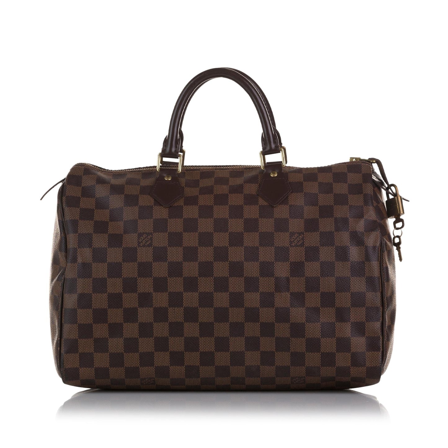 Louis Vuitton Damier Ebene Speedy 30 (SHG-37521)