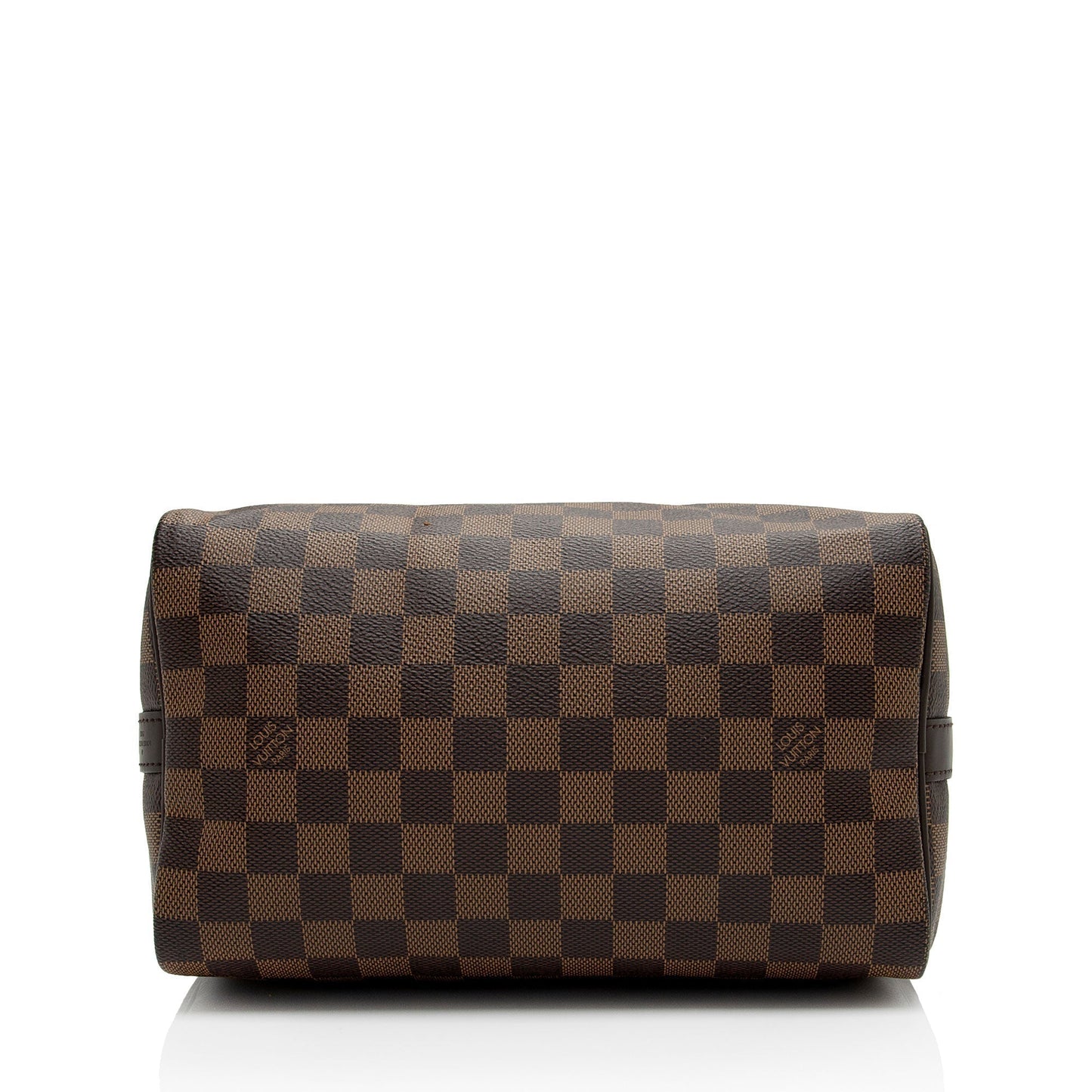 Louis Vuitton Damier Ebene Speedy Bandouliere 25 Satchel (SHF-El704A)