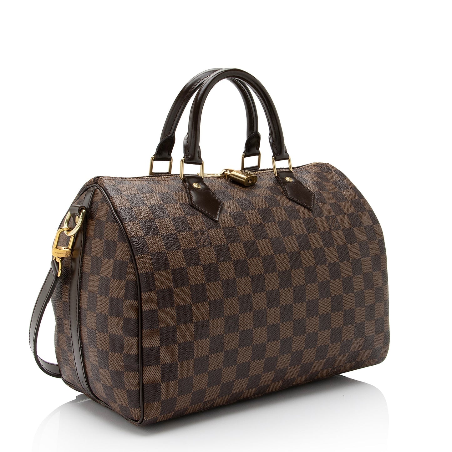 Louis Vuitton Damier Ebene Speedy Bandouliere 30 Satchel (SHF-XEgoqX)