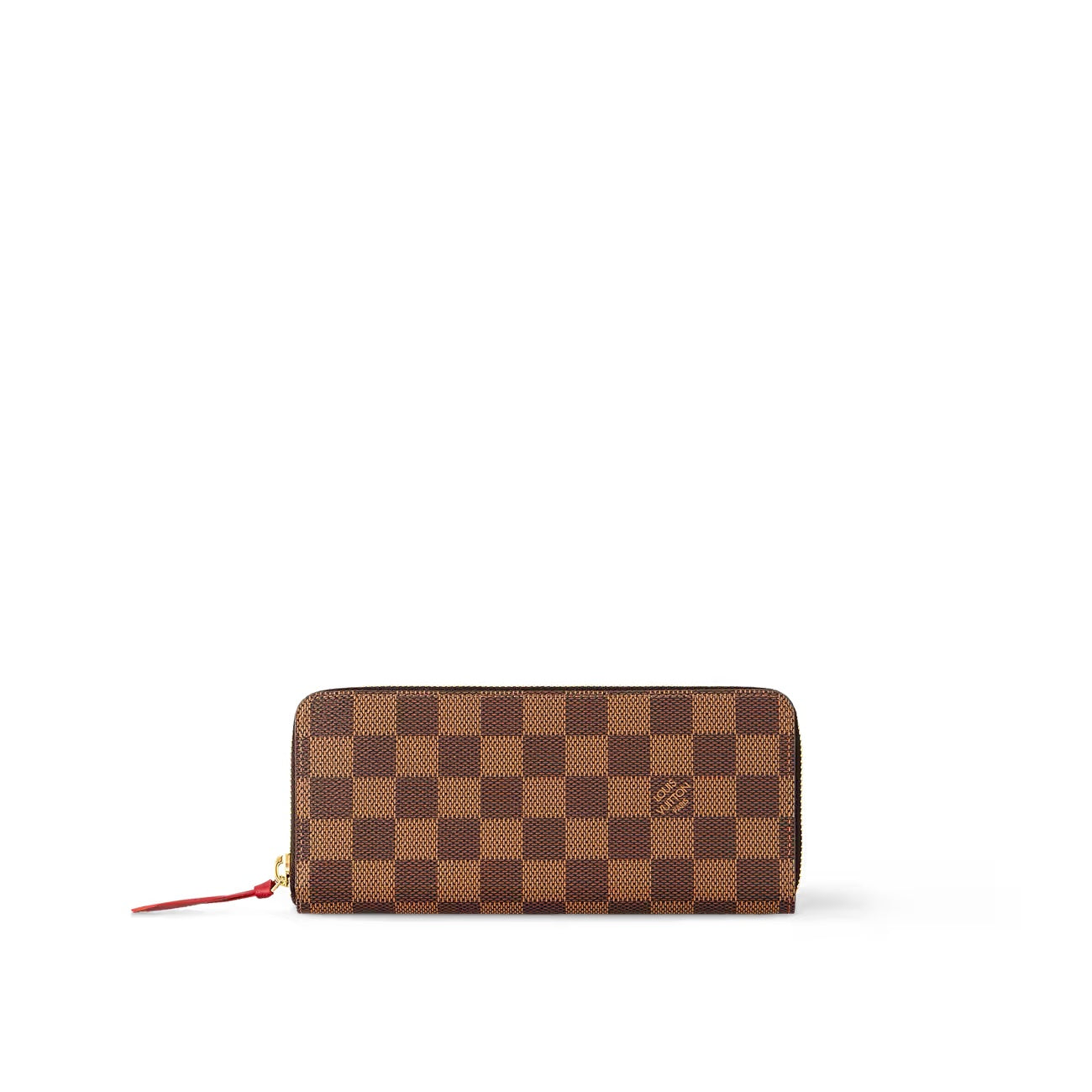 LOUIS VUITTON DAMIER EBENE CLÃMENCE WALLET CHERRY