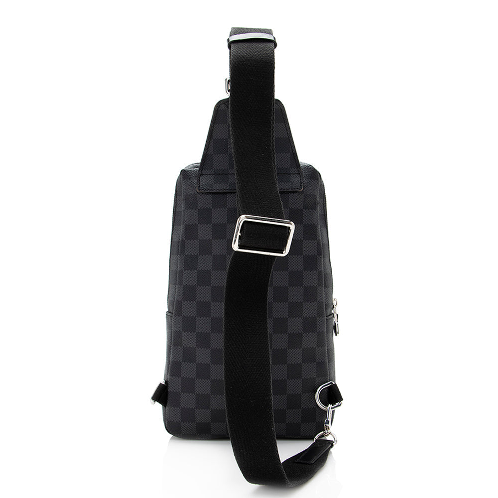 Louis Vuitton Damier Graphite Avenue Sling Bag (SHF-21045)
