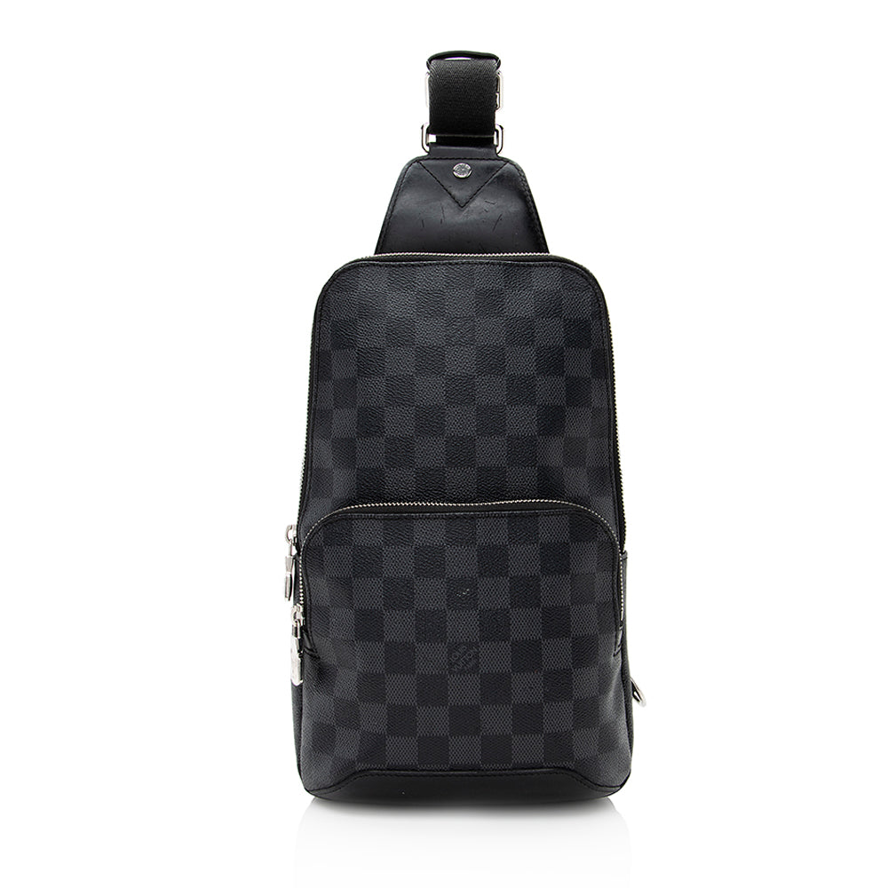 Louis Vuitton Damier Graphite Avenue Sling Bag (SHF-21045)
