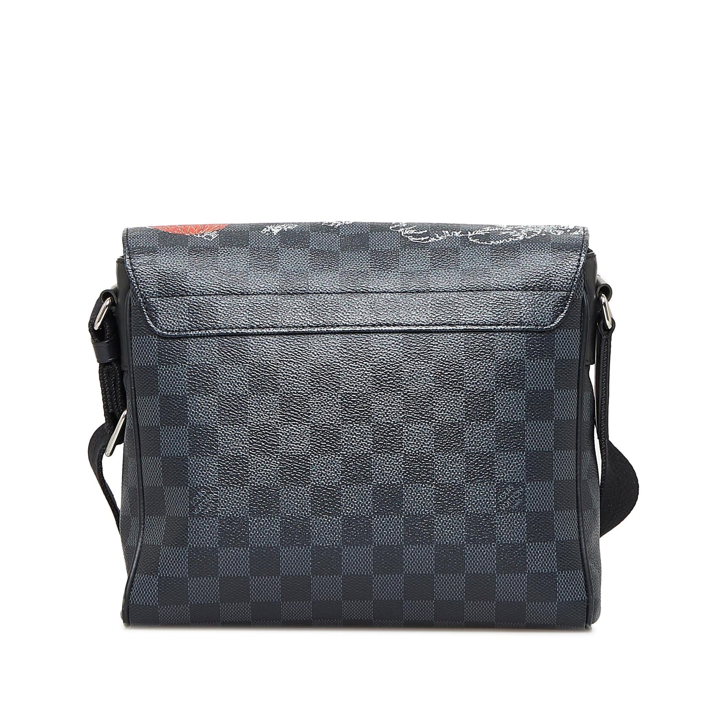 Louis Vuitton Damier Graphite Maps District Messenger PM (SHG-hww2u4)