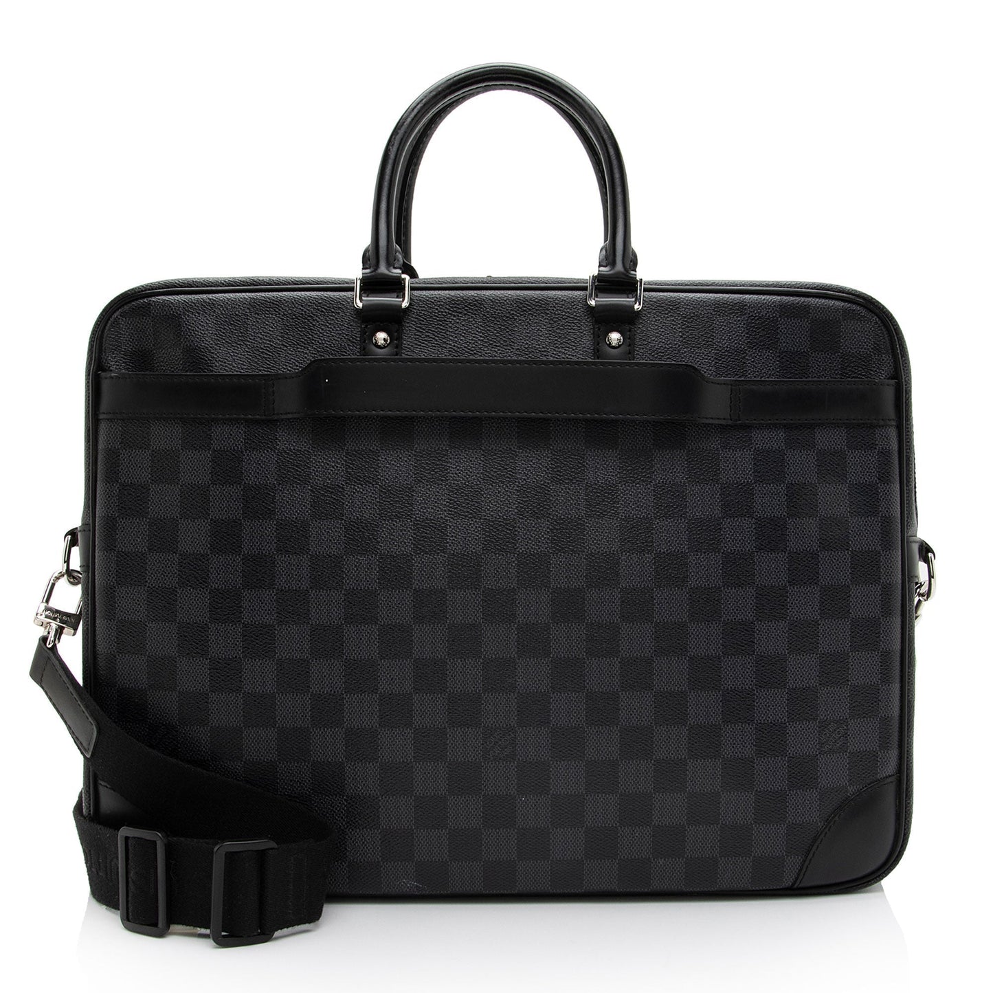 Louis Vuitton Damier Graphite Porte Documents Voyage Briefcase (SHF-3oWpzz)